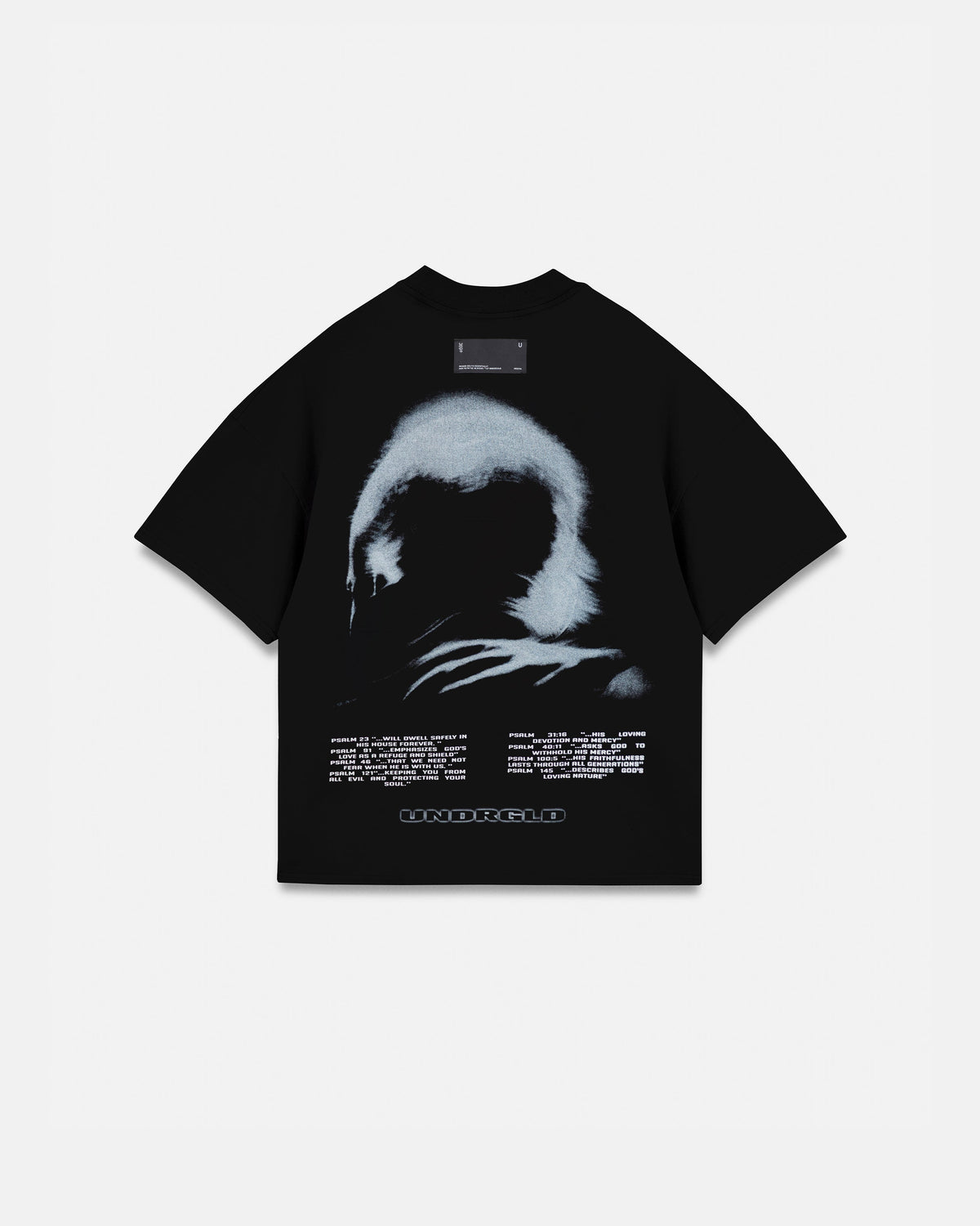 Holy State Head Noise Boxy Fit Tshirt Black