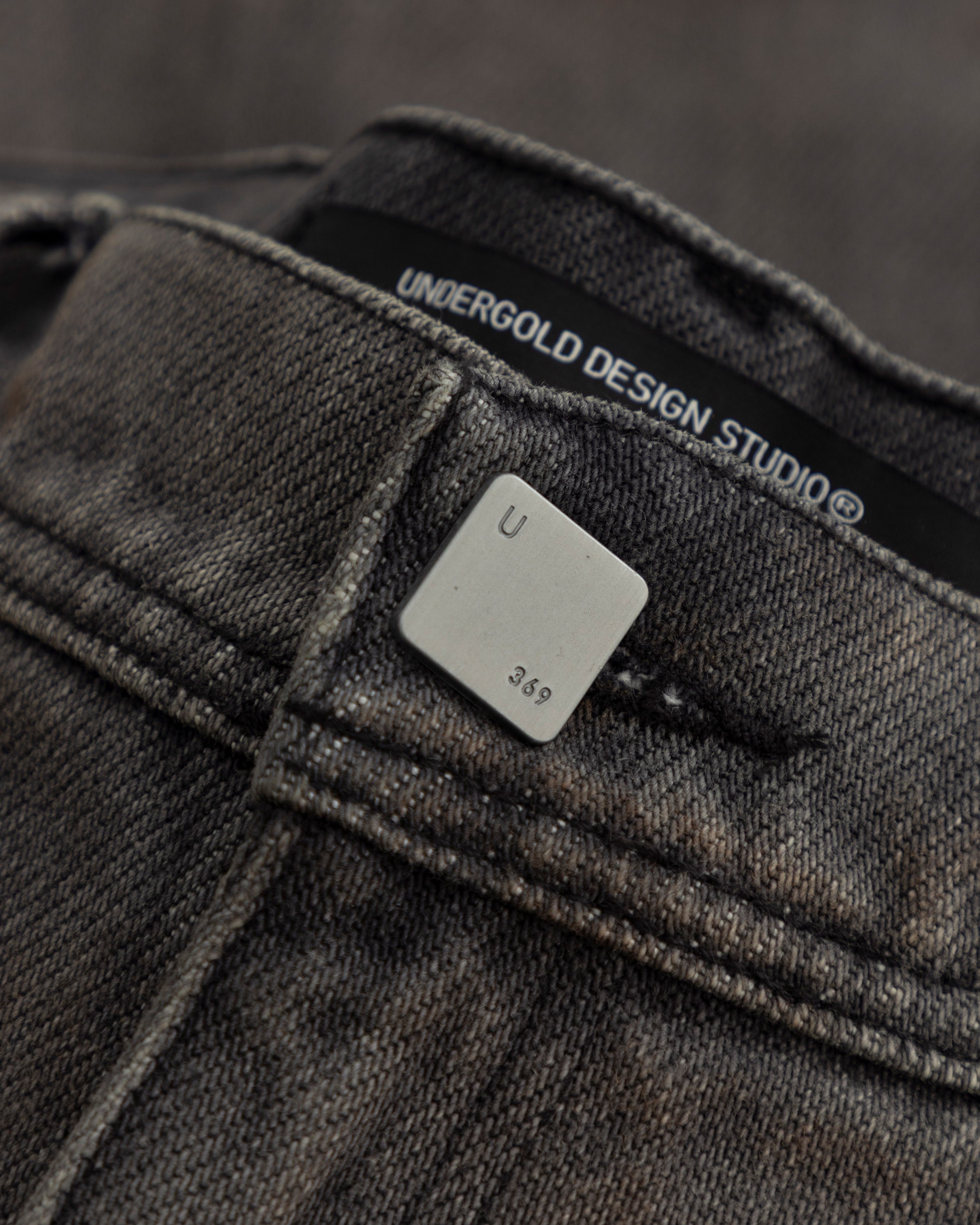 Holy State UNDGLD Wide Jeans Mechanic Gray