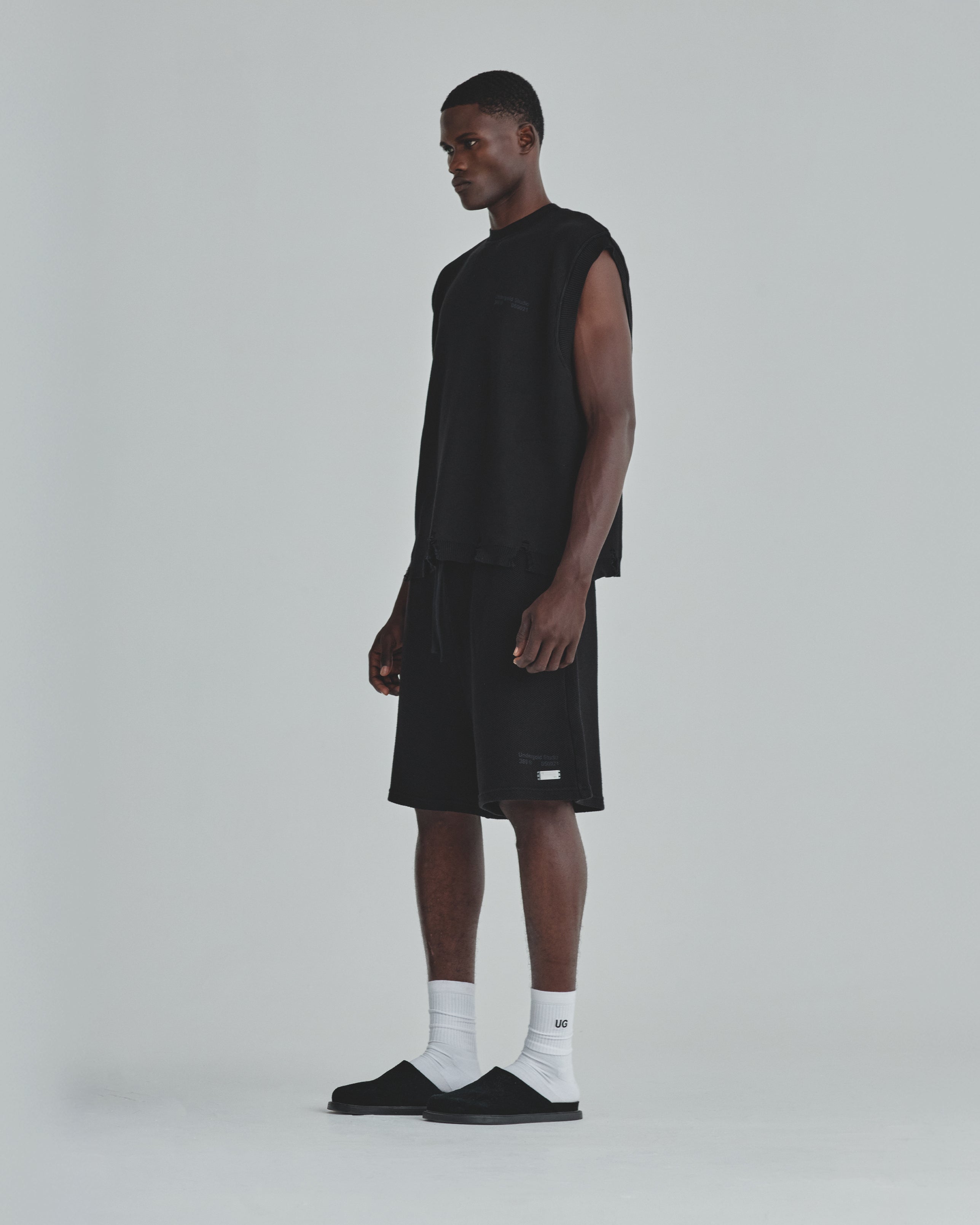 Holy State UNDRGLD Knit Sleeveless Black