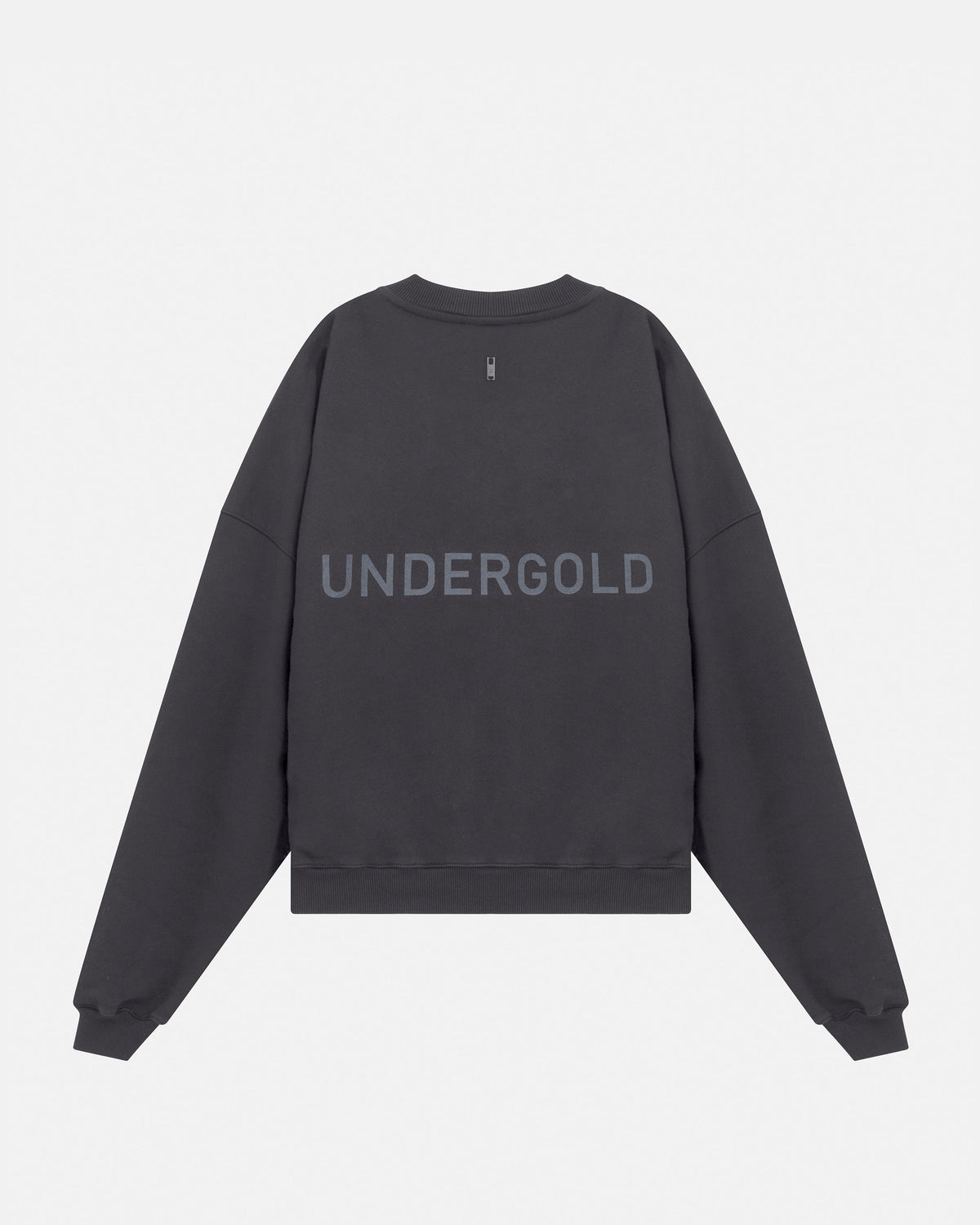Line Basic Boxy Fit Crewneck Dark Gray