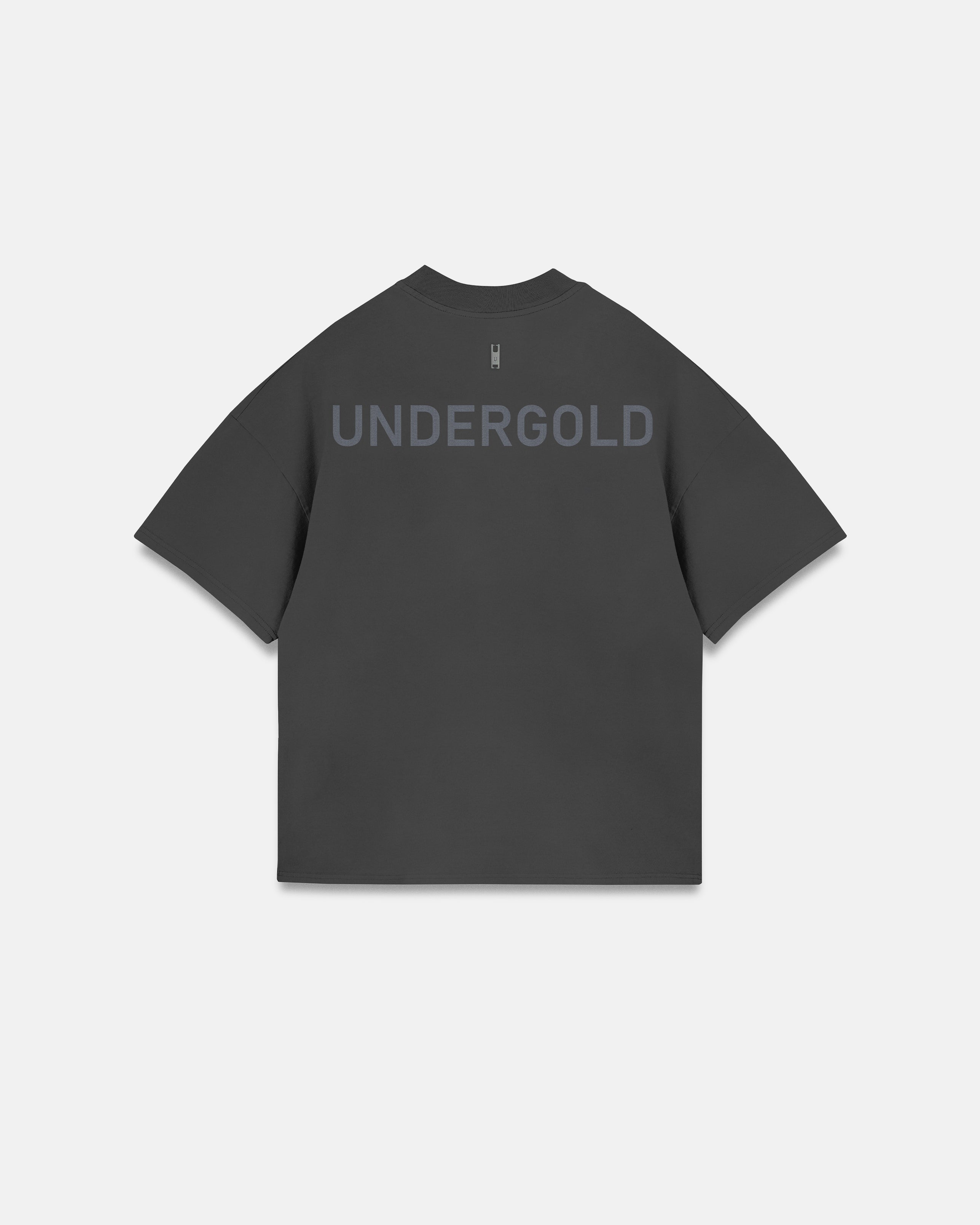 Line Basic Boxy Fit Tshirt Dark Gray