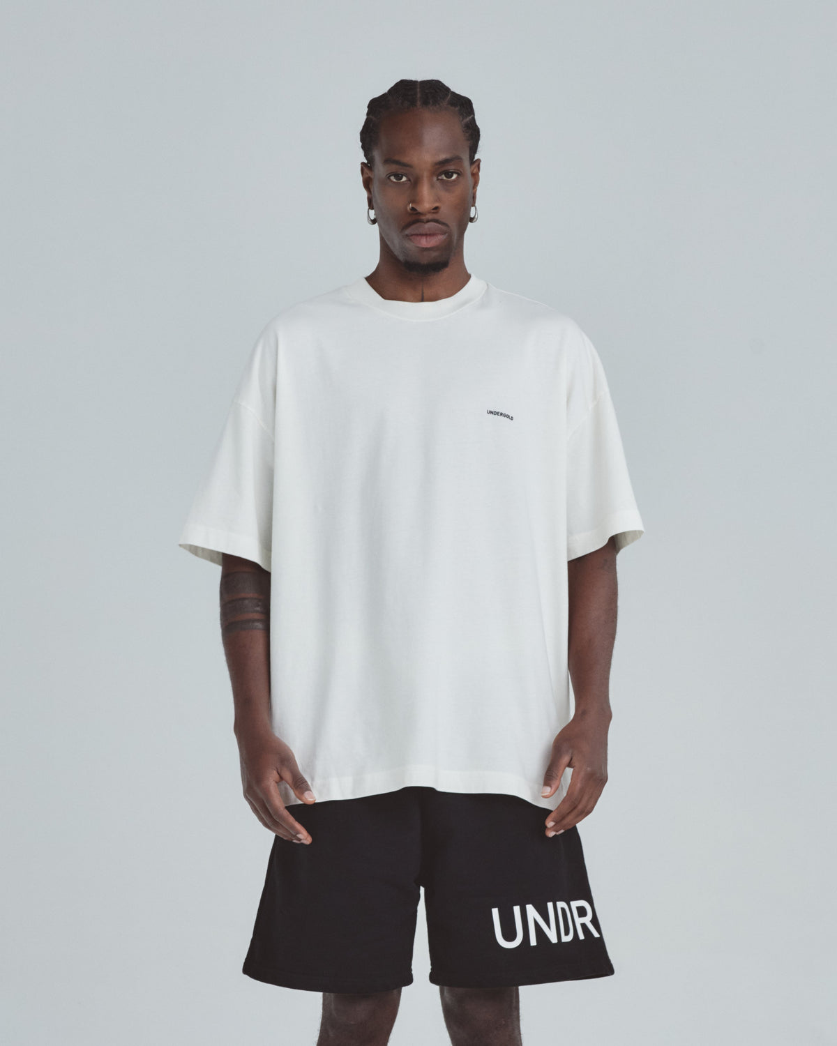 Line Basic Duotone Tshirt White