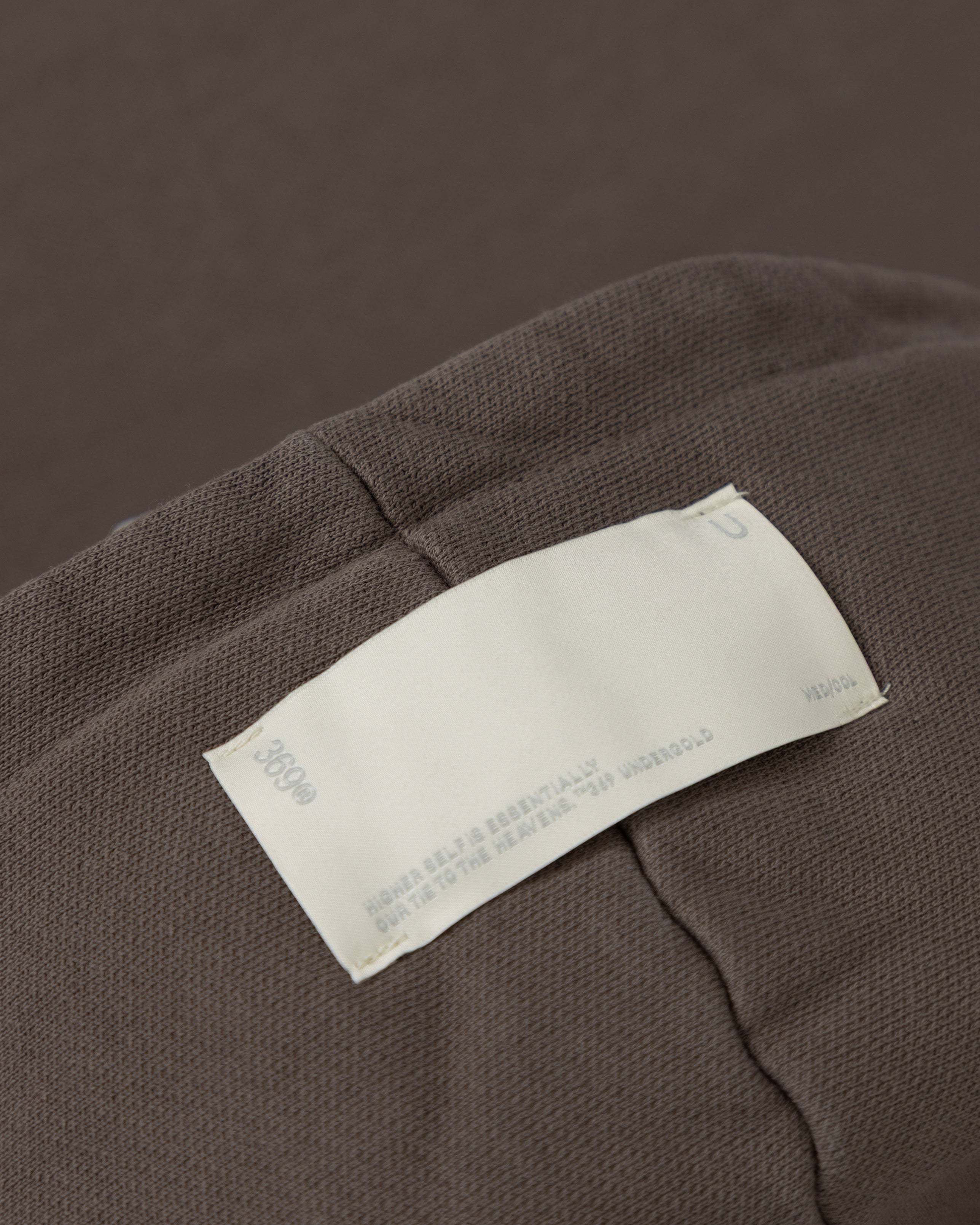 Line Basic Hoodie Brown
