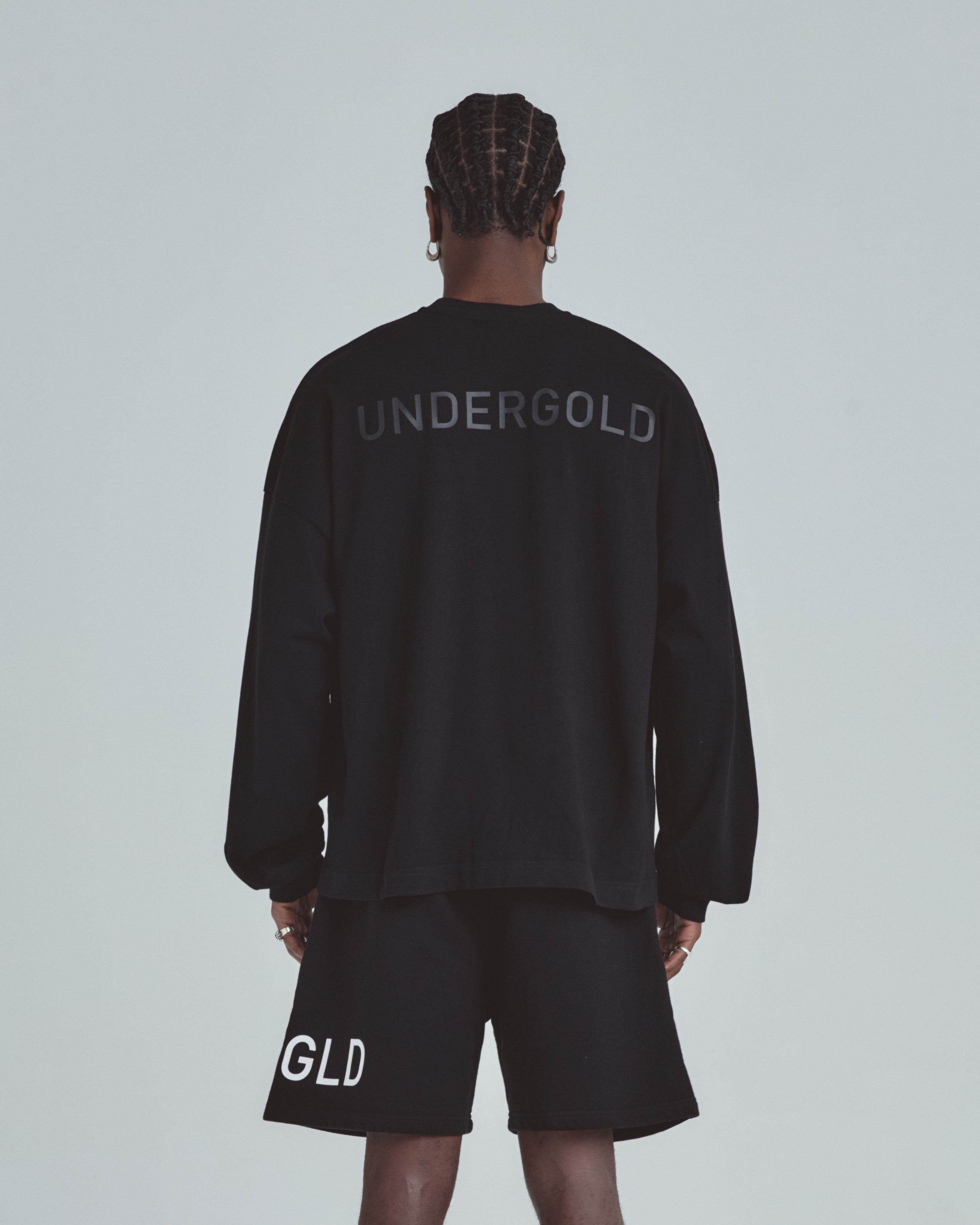 Line Basic Long Sleeve Tshirt Black