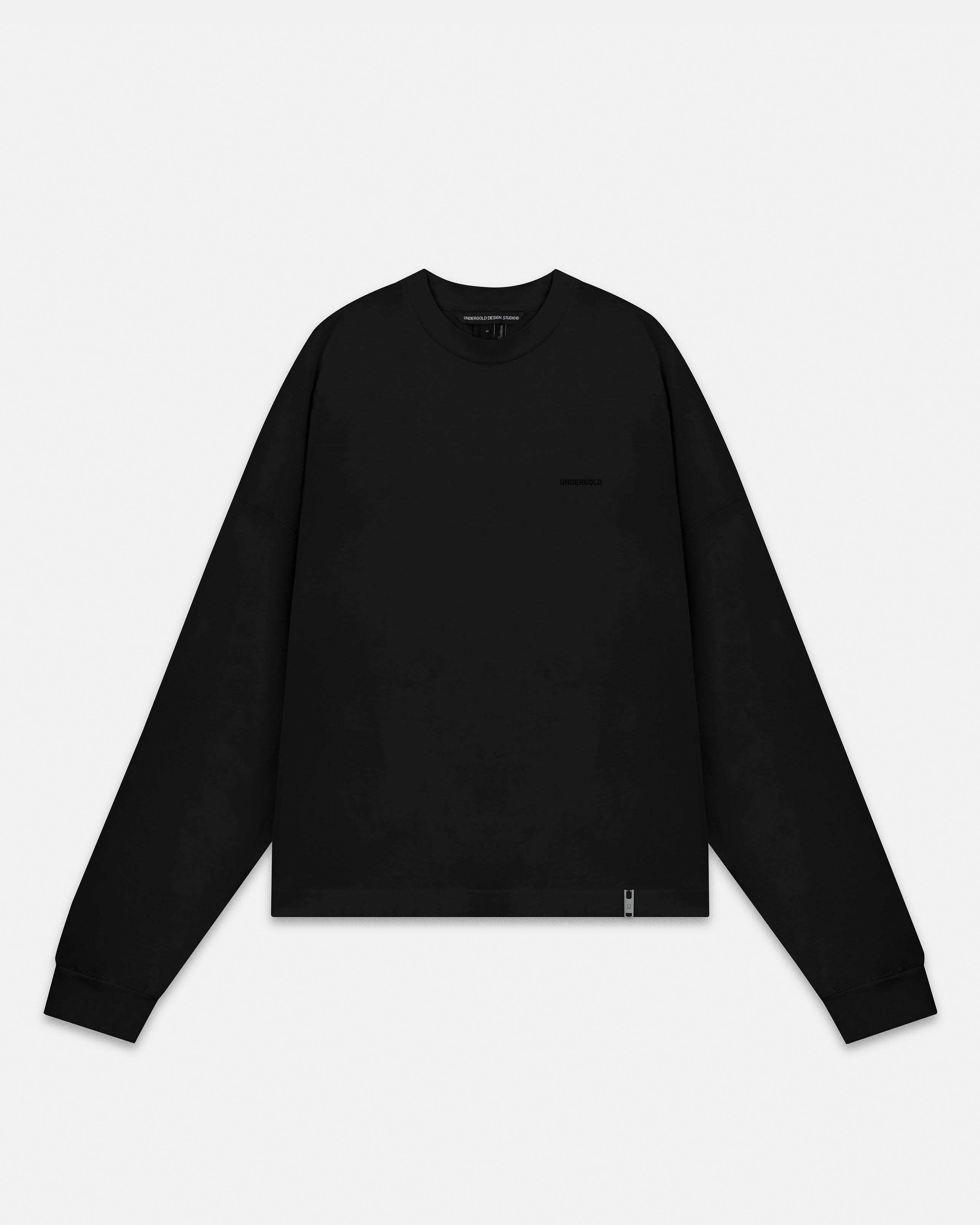 Line Basic Long Sleeve Tshirt Black