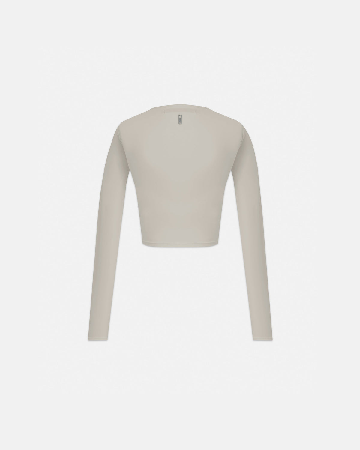 W Line Basic Long Sleeve Tshirt Light Gray