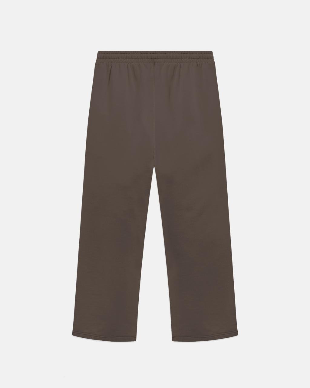 Line Basic StraightPants Brown