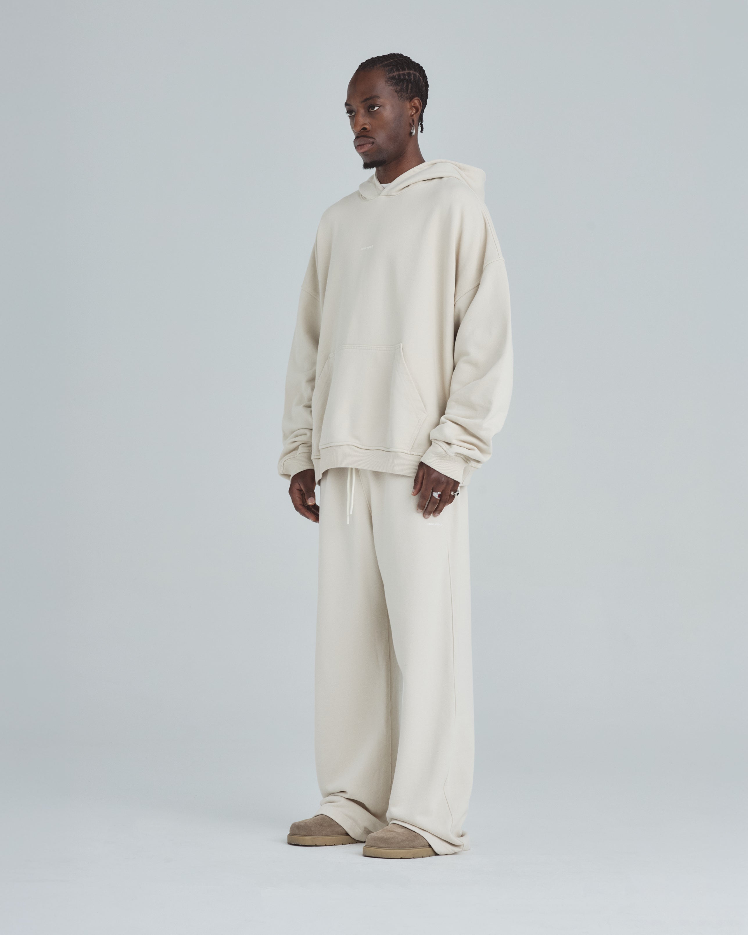 Line Basic StraightPants Cream