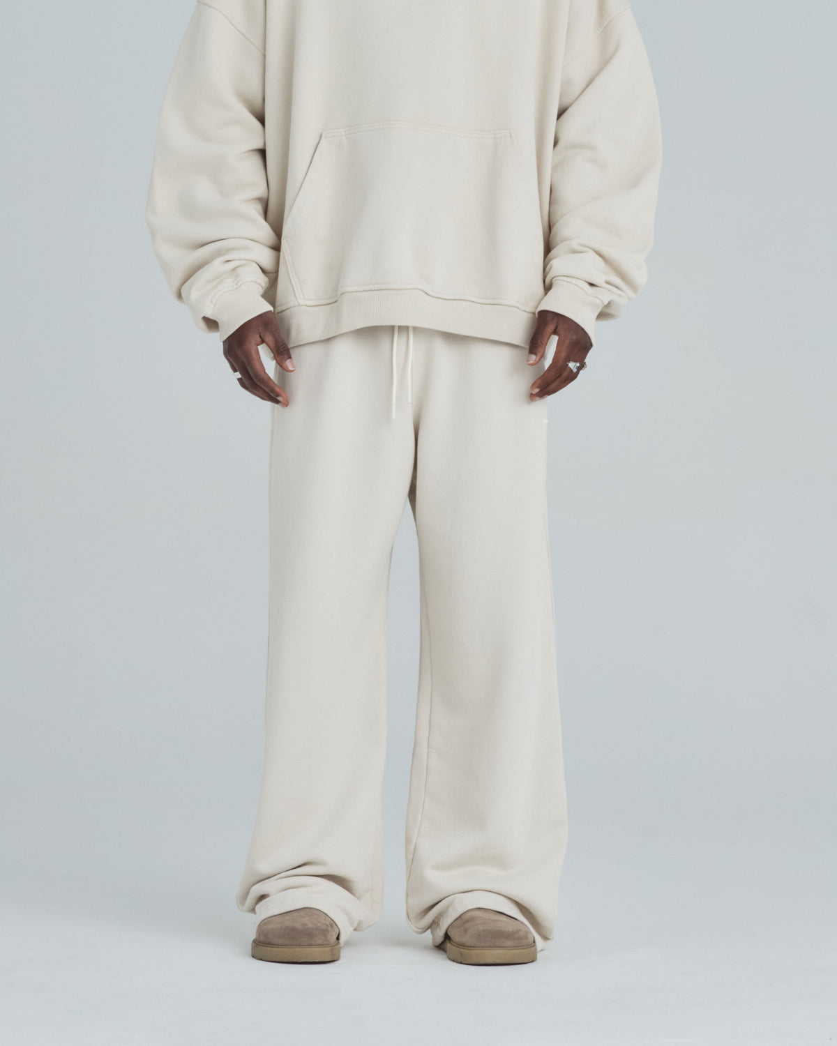 Line Basic StraightPants Cream