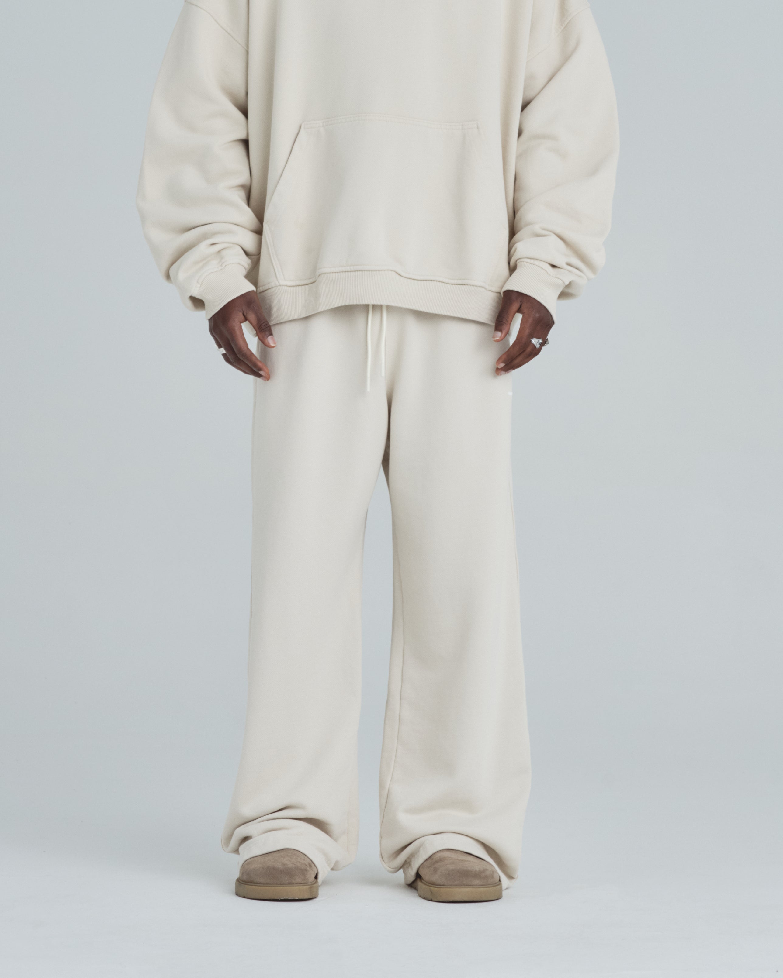 Line Basic StraightPants Cream