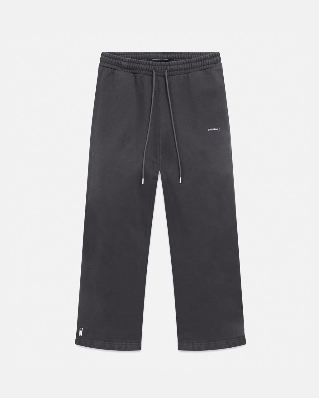 Line Basic StraightPants Dark Gray