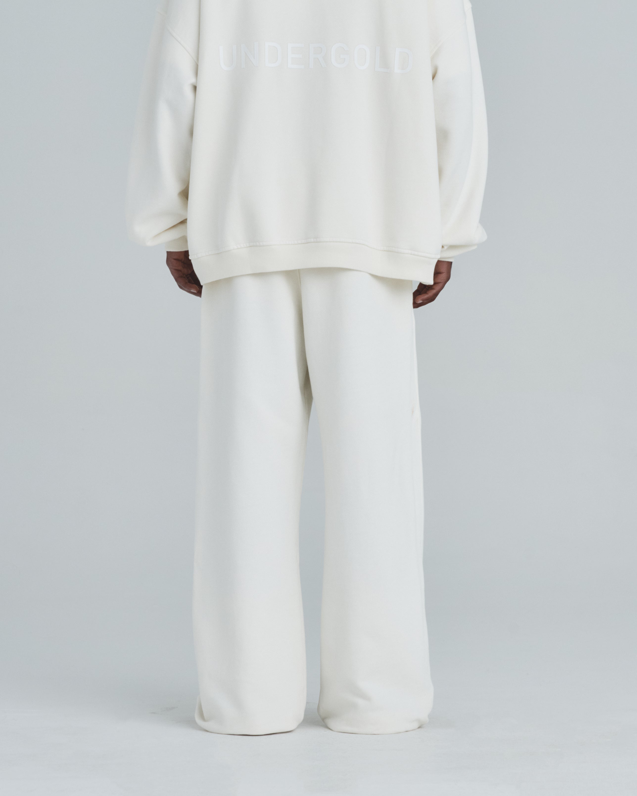 Line Basic StraightPants White