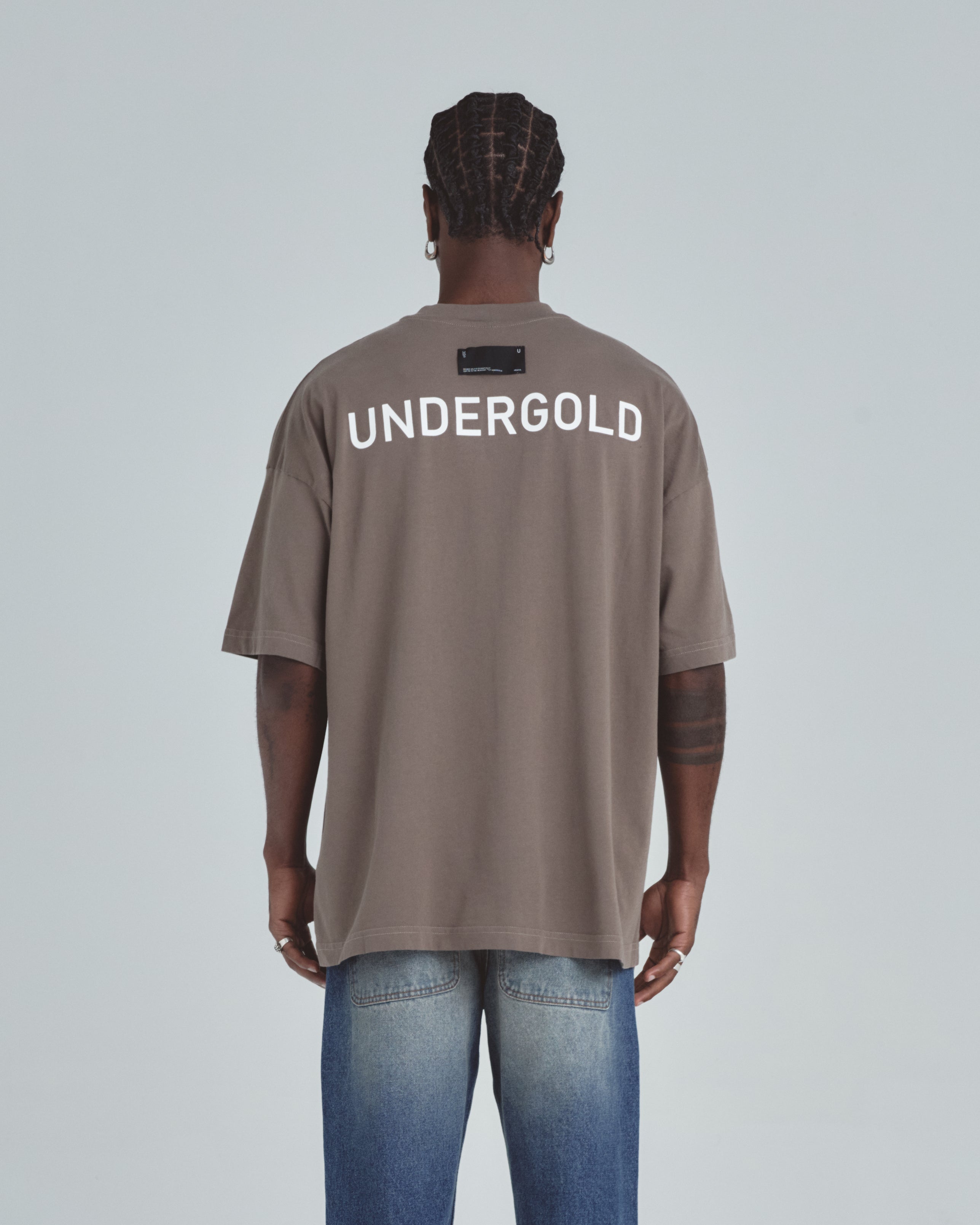 Line Basic Tshirt Brown