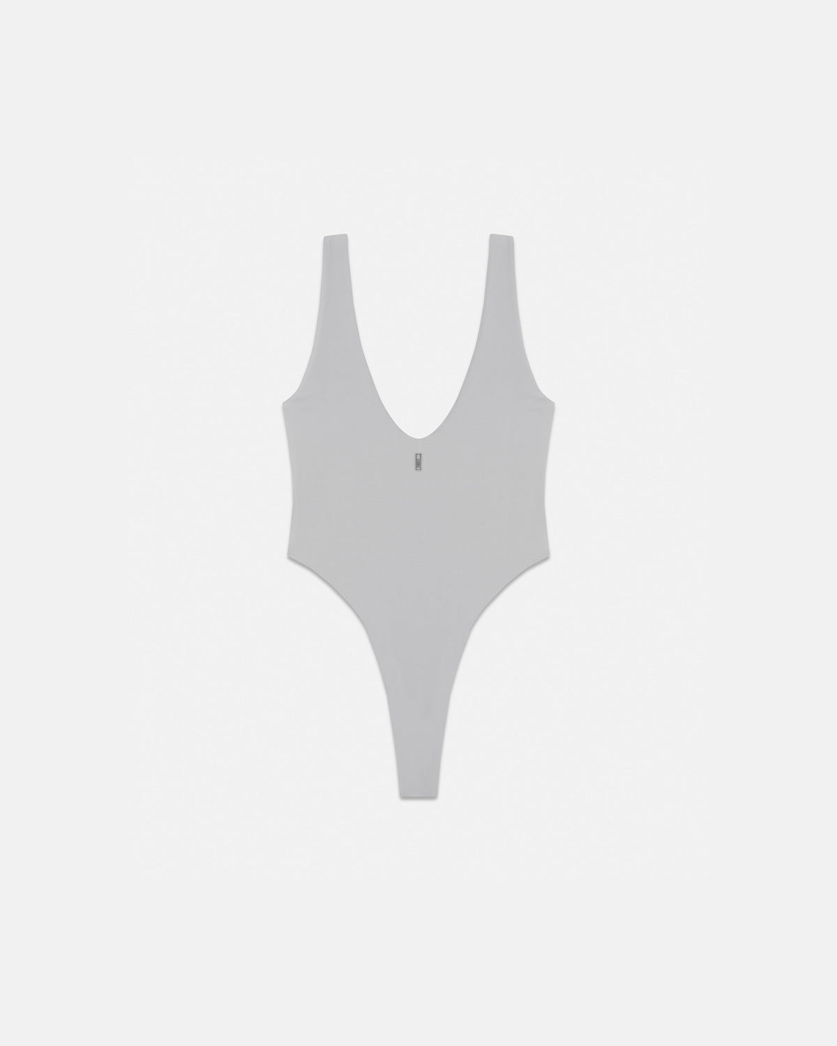 Line Basic V Neck Body Gray