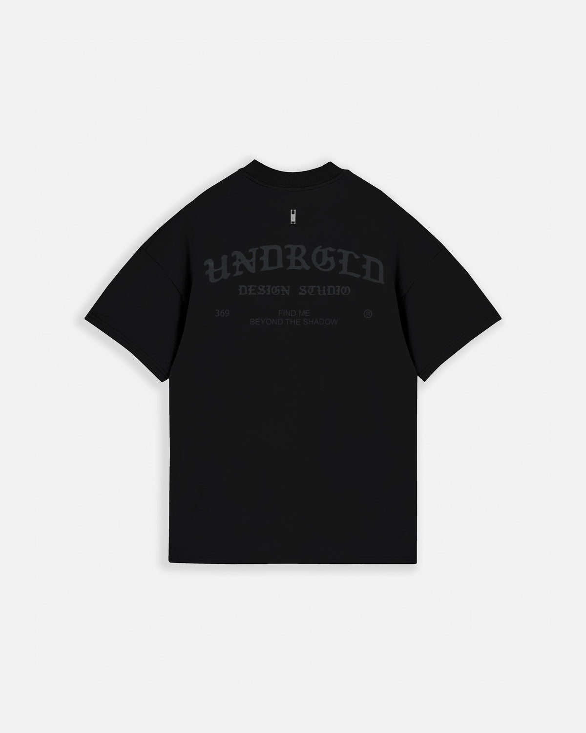 Line Gothic Tshirt Black