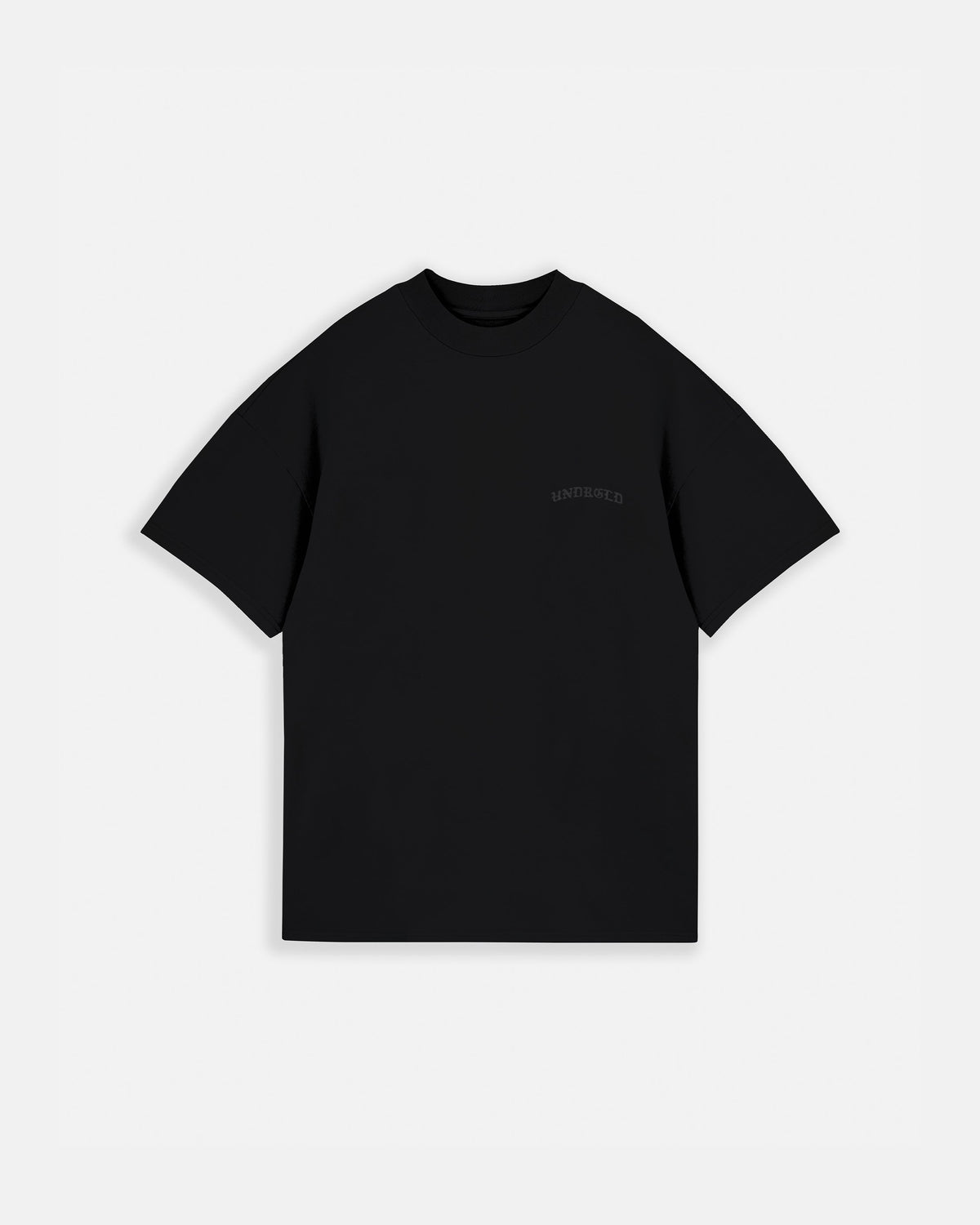 Line Gothic Tshirt Black