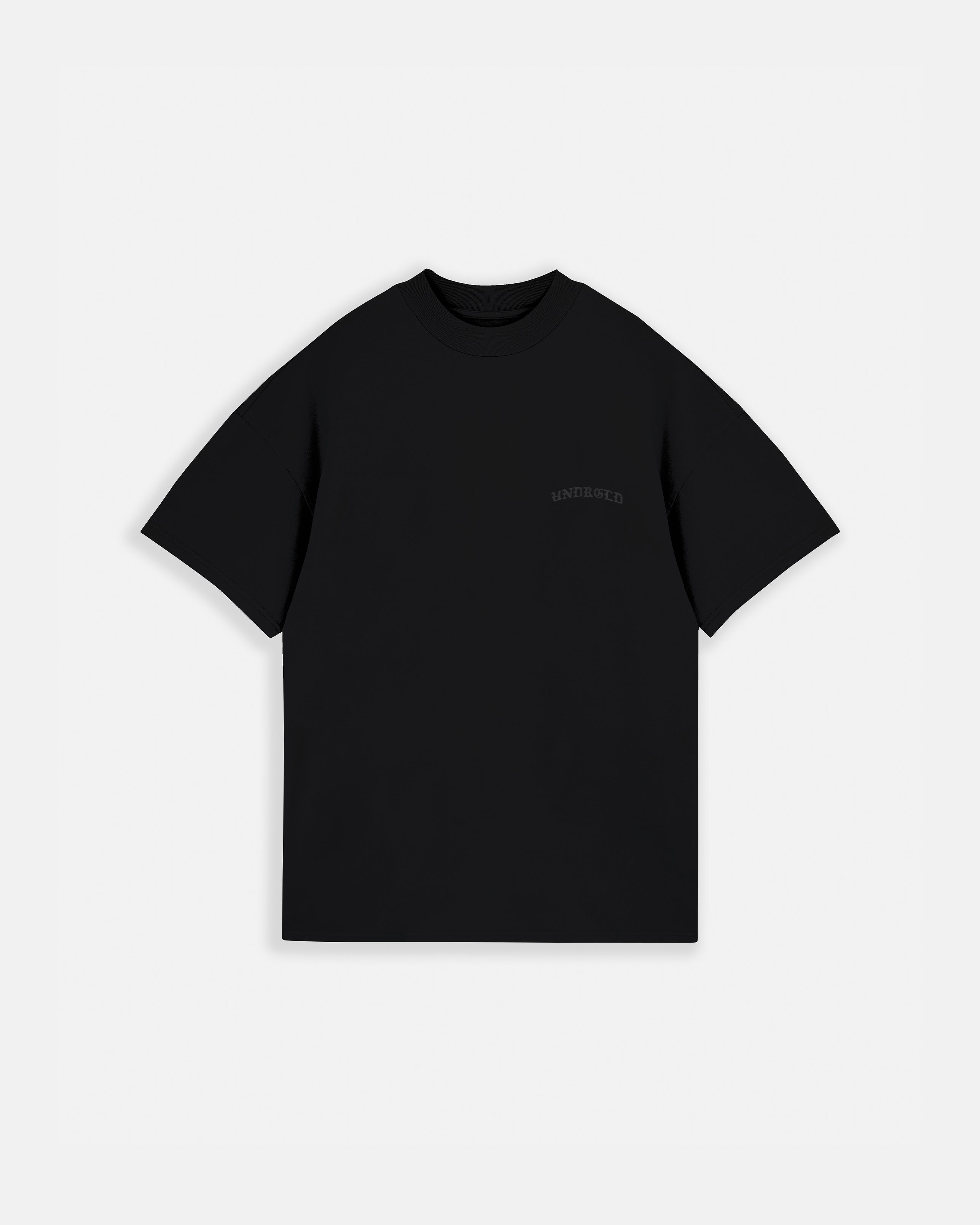 Line Gothic Tshirt Black