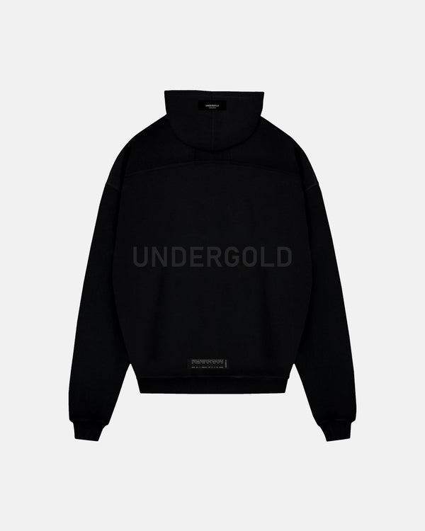 Line Logo Hoodie Black