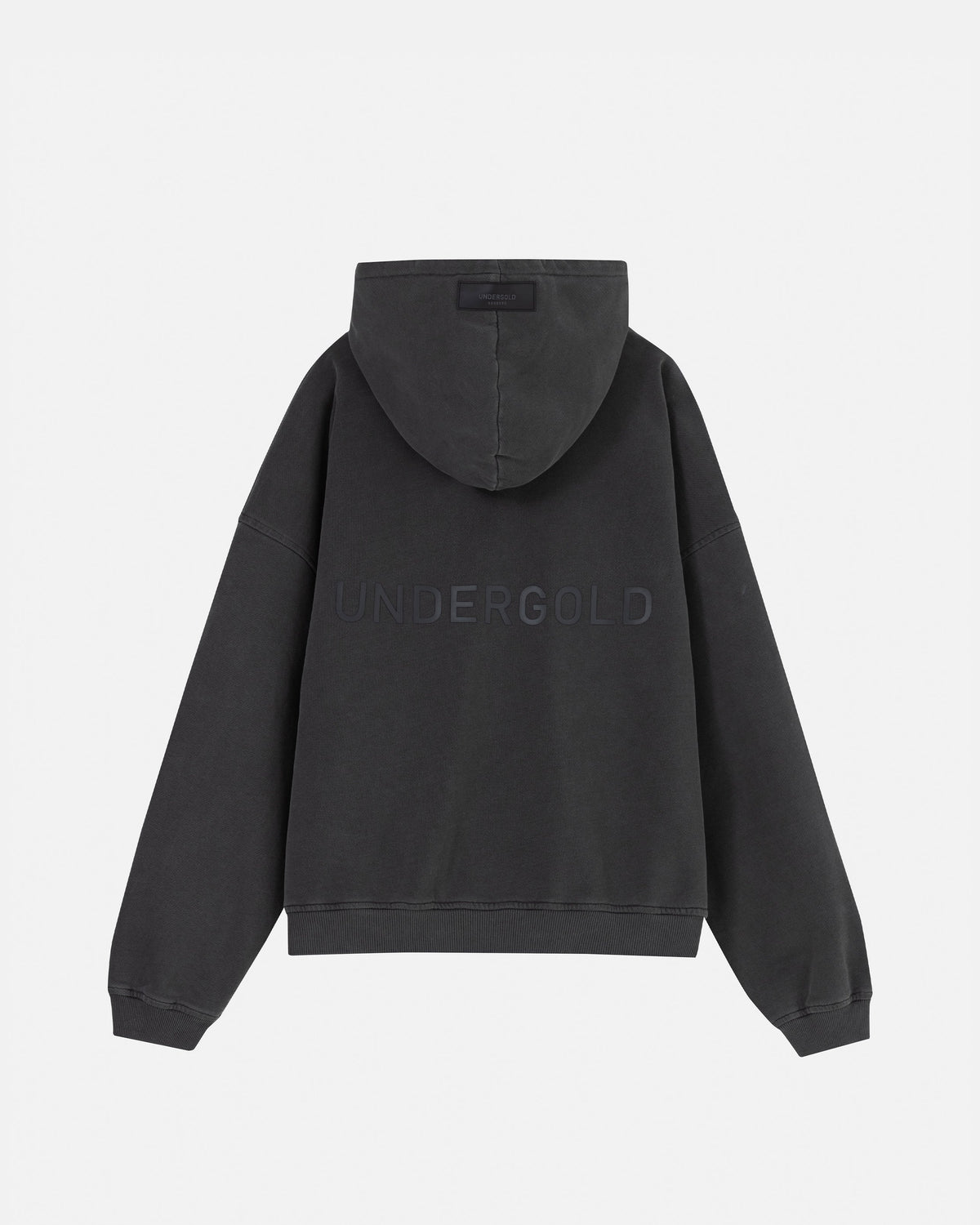 Line Logo Hoodie Vintage Gray