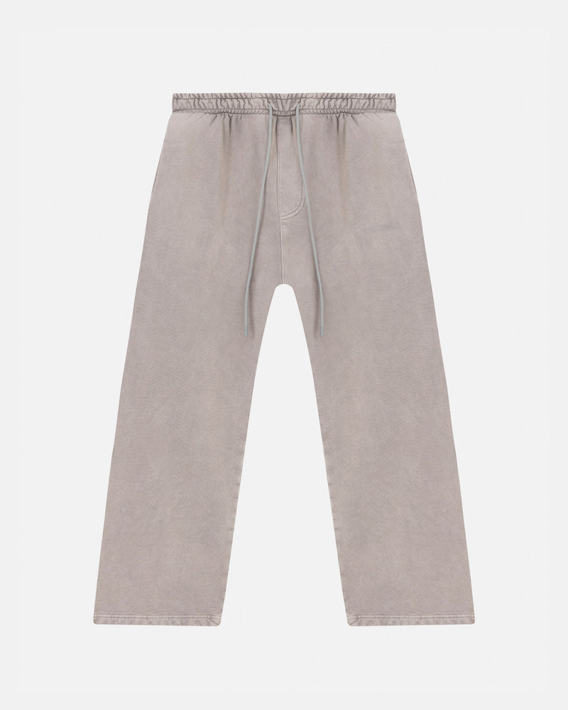 Line Logo Straightpants Washed Gray