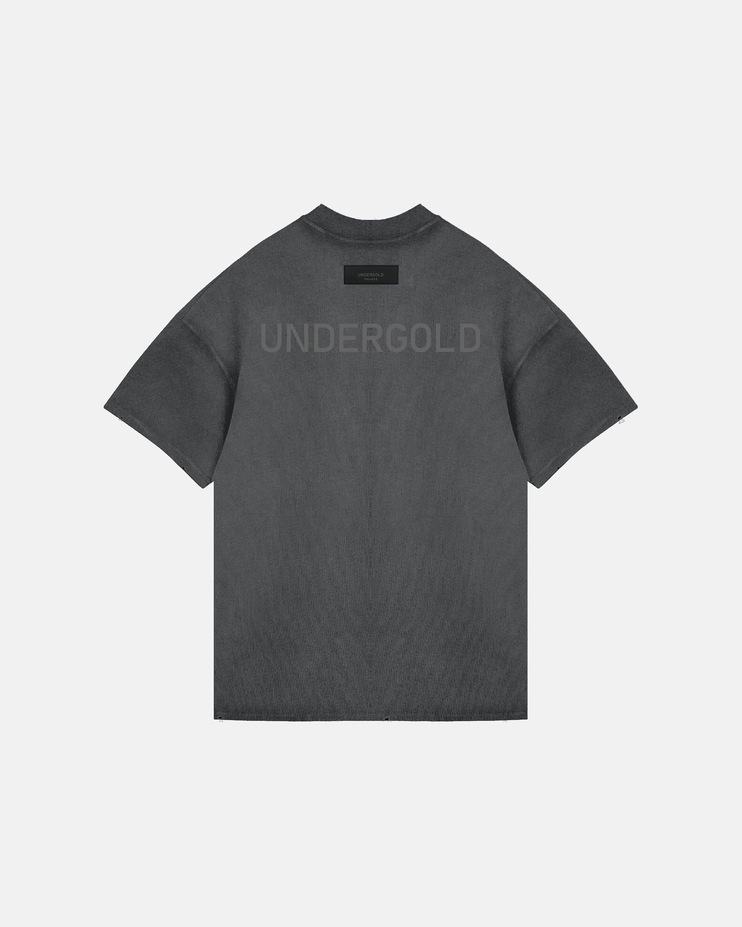 Line Logo Tshirt Vintage Gray
