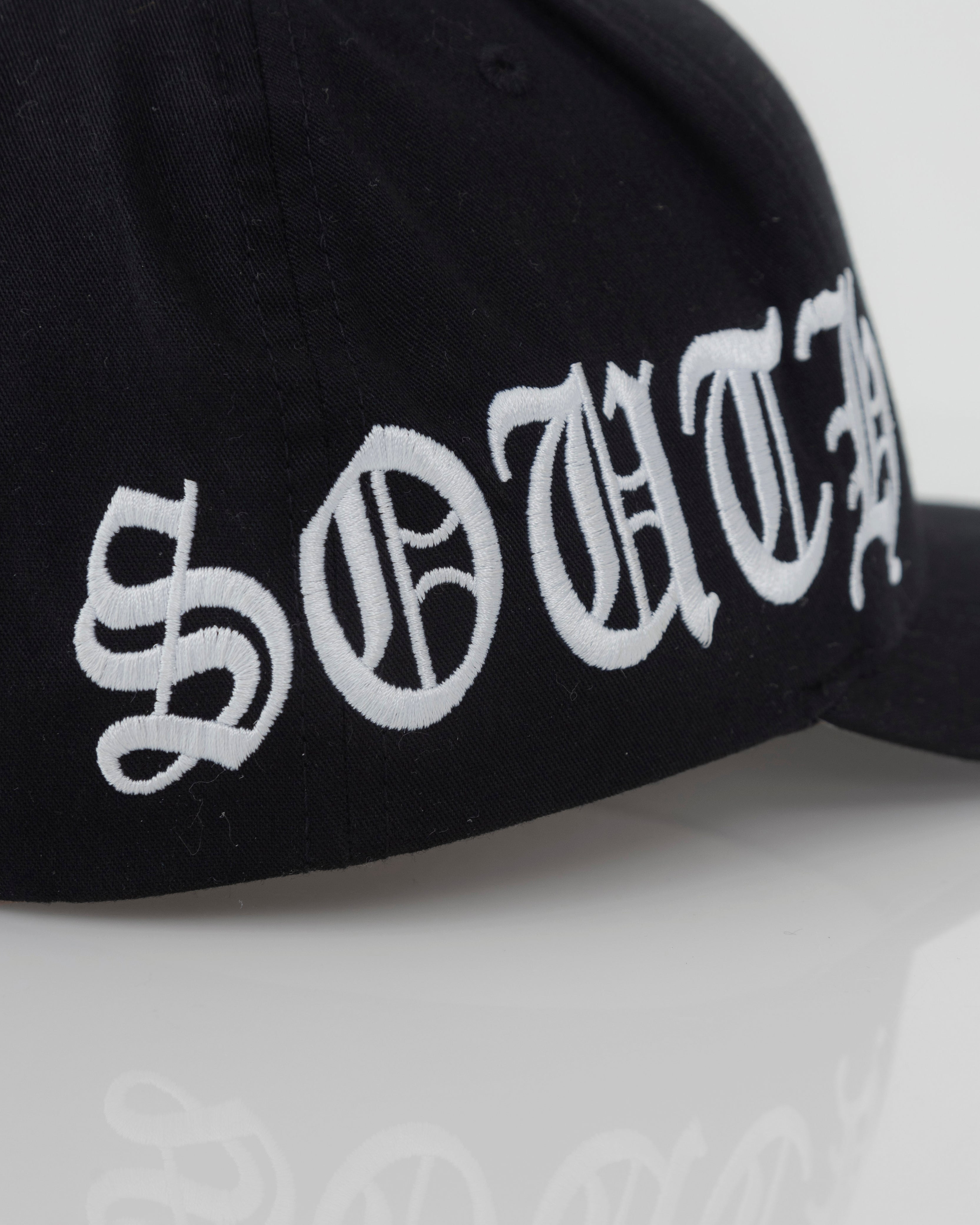 Line U SOUTH High Crown Cap Black