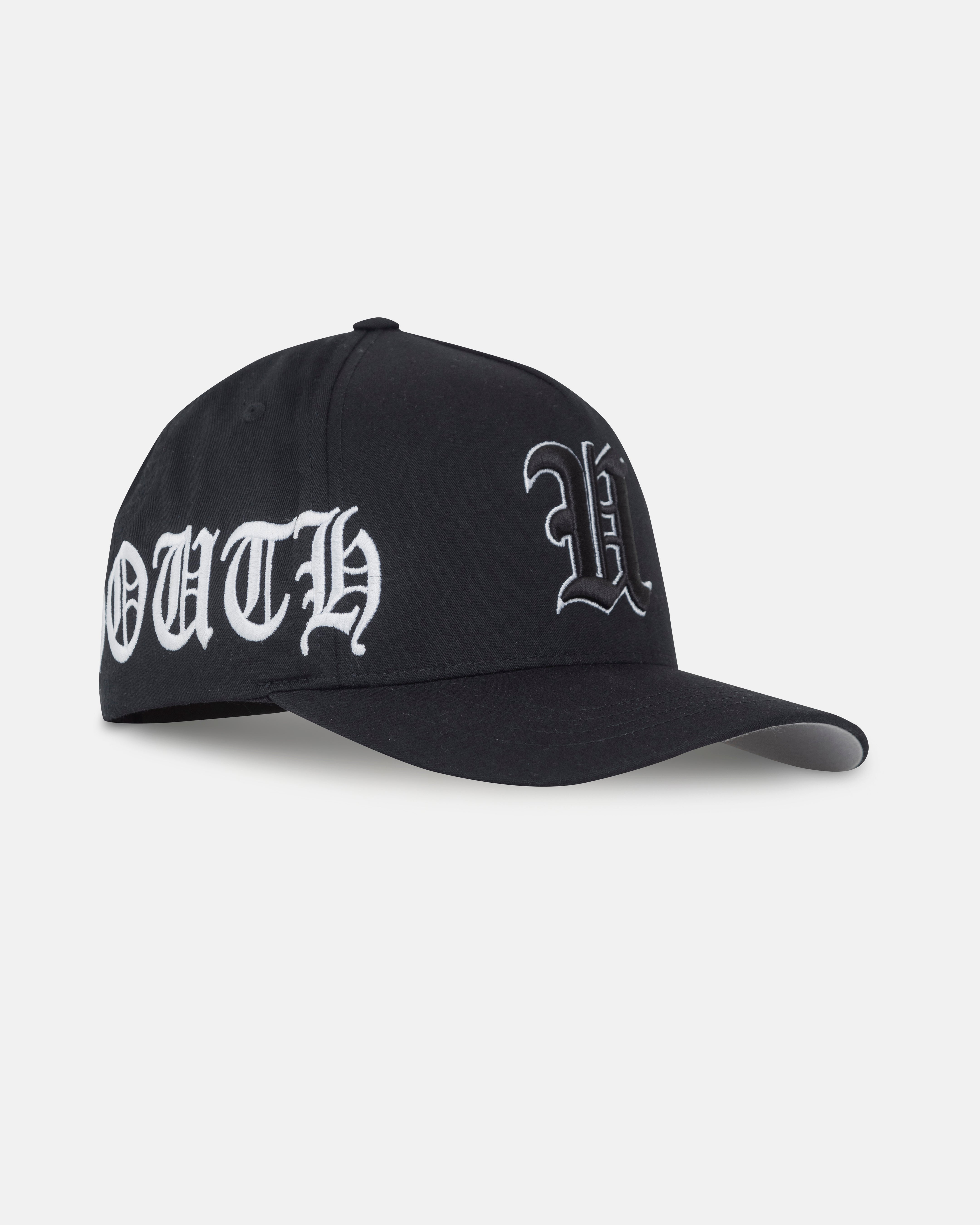 Line U SOUTH High Crown Cap Black