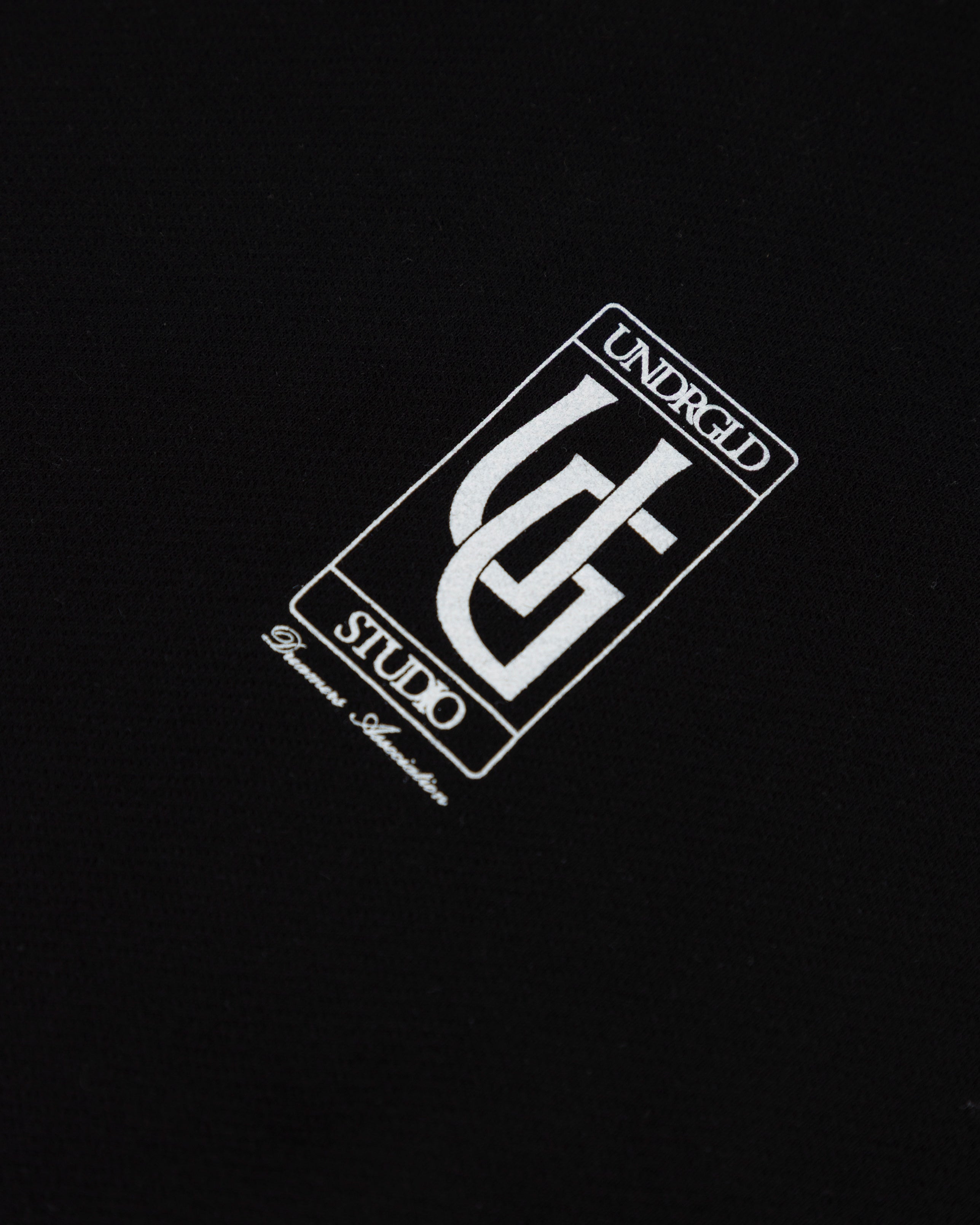 Line UG Frame Boxy Fit Hoodie Black