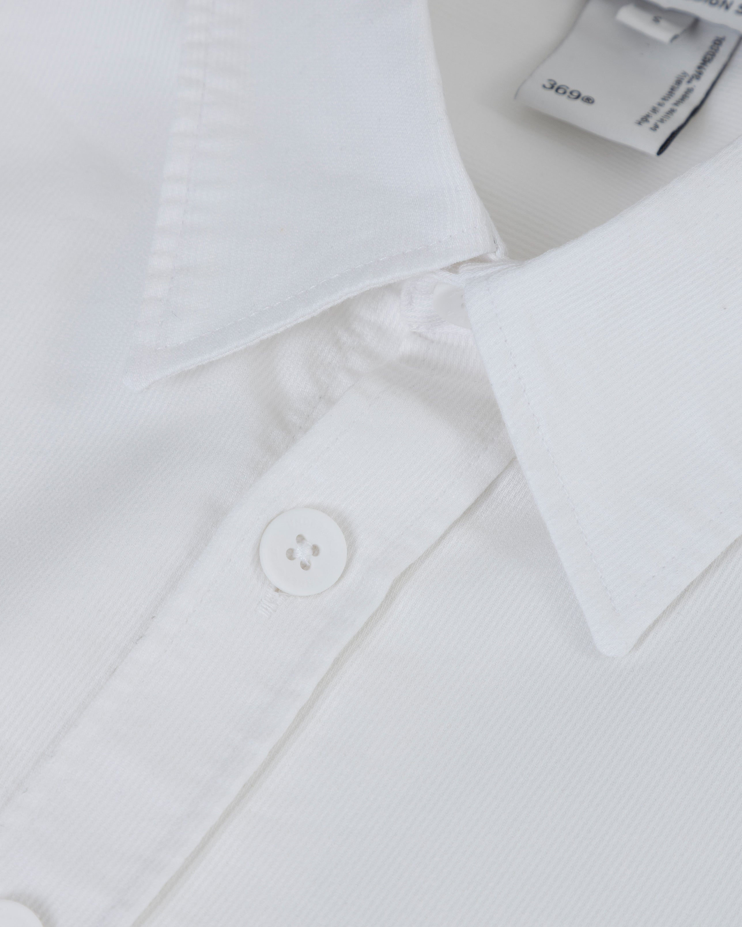 Line Undergold Studio Boxy Fit Long Sleeve Shirt White