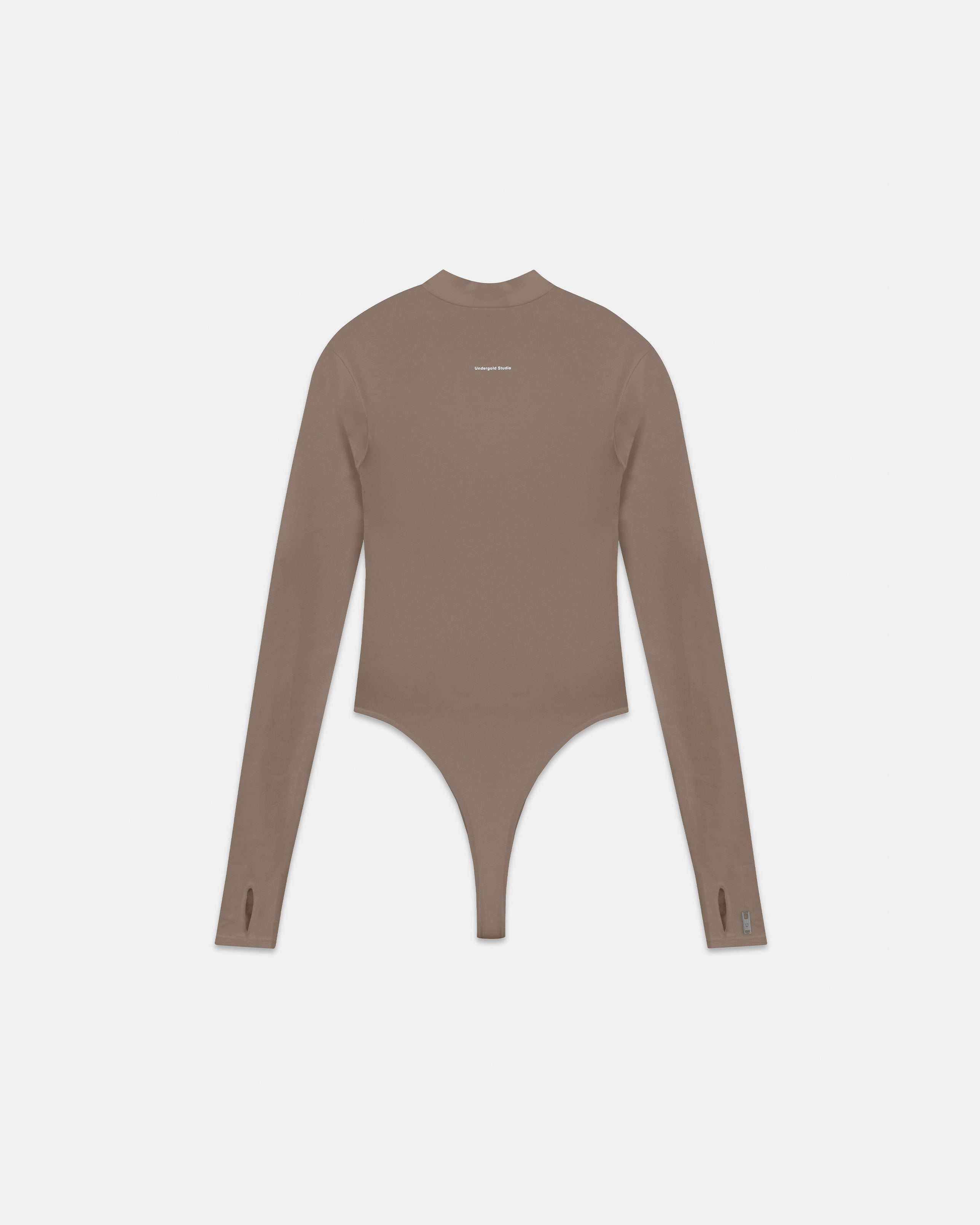 Line Undergold Studio Turtleneck Bodysuit Brown