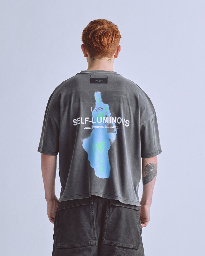 Luminescence Soul Boxy Fit T-shirt Washed Black