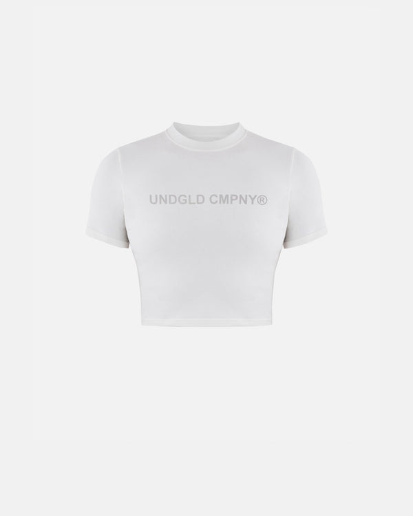 Luminescence UNDGLD CMPNY Baby Tee White