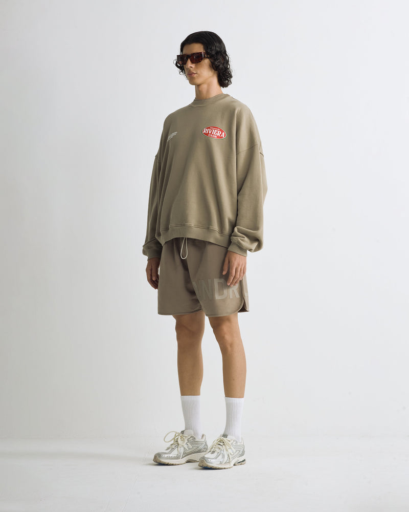 Pack Riviera Sauce Crewneck & Basics UNDRGLD Biased Short Brown