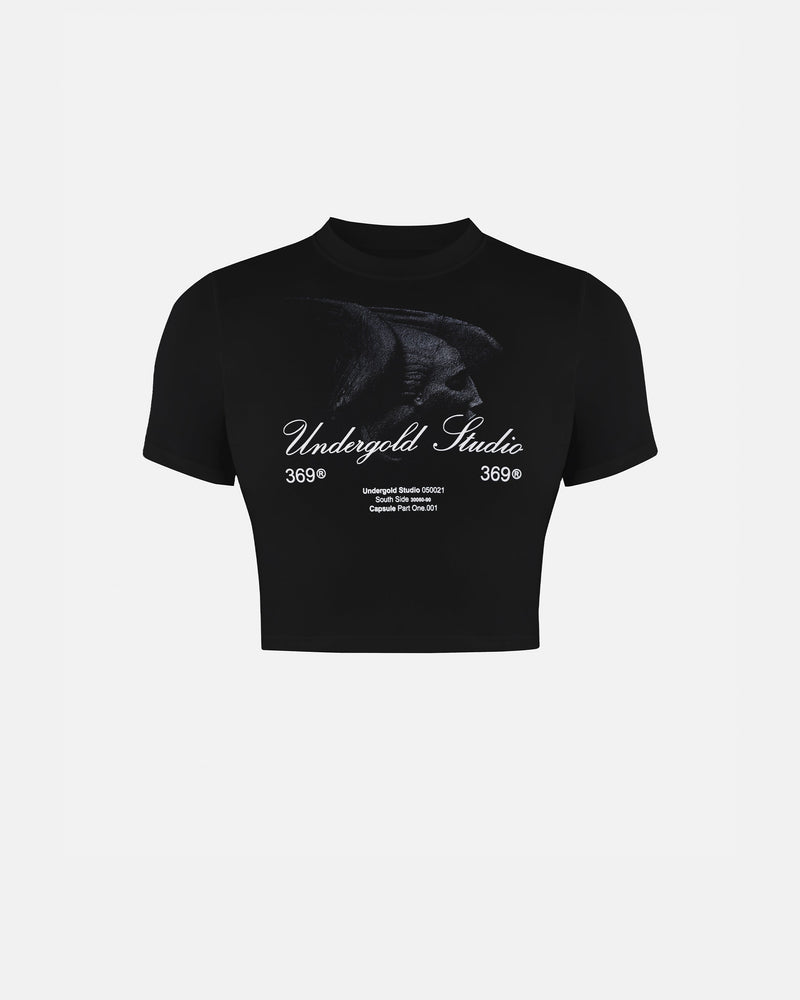 Palace Stoney Angel Baby Tee Black