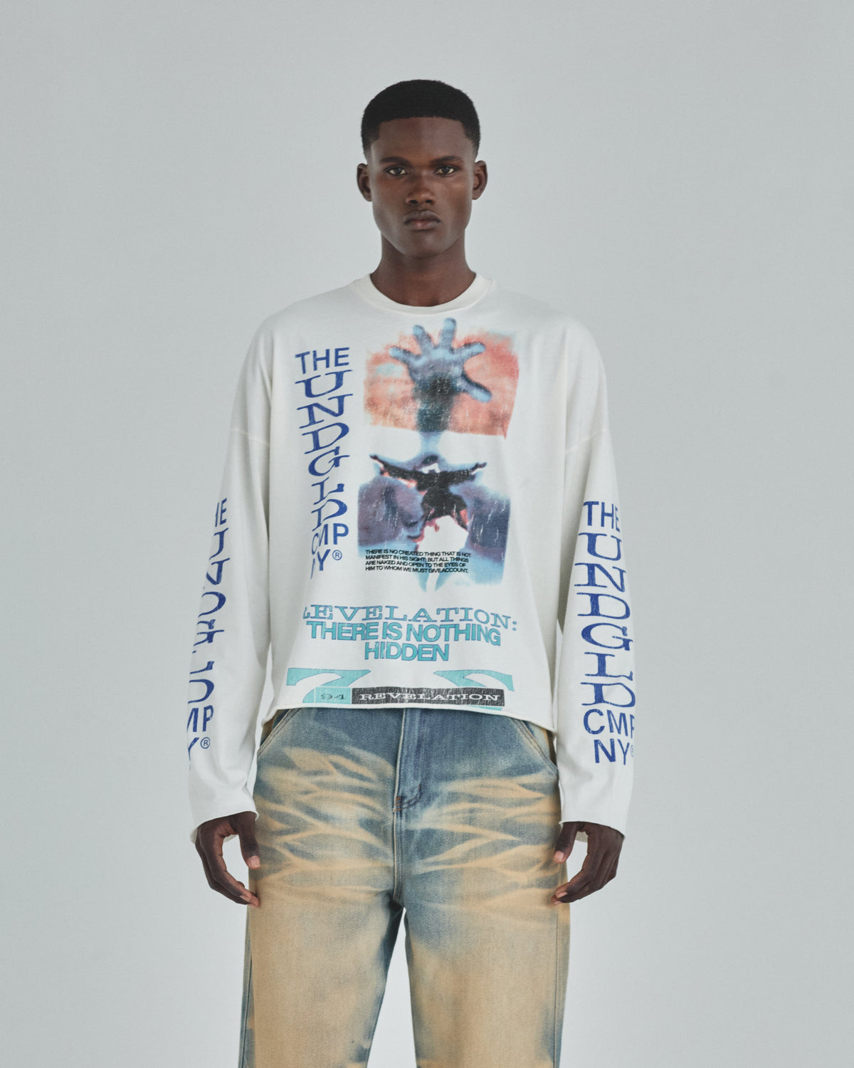 Revelation Ascend Long Sleeve Tshirt White