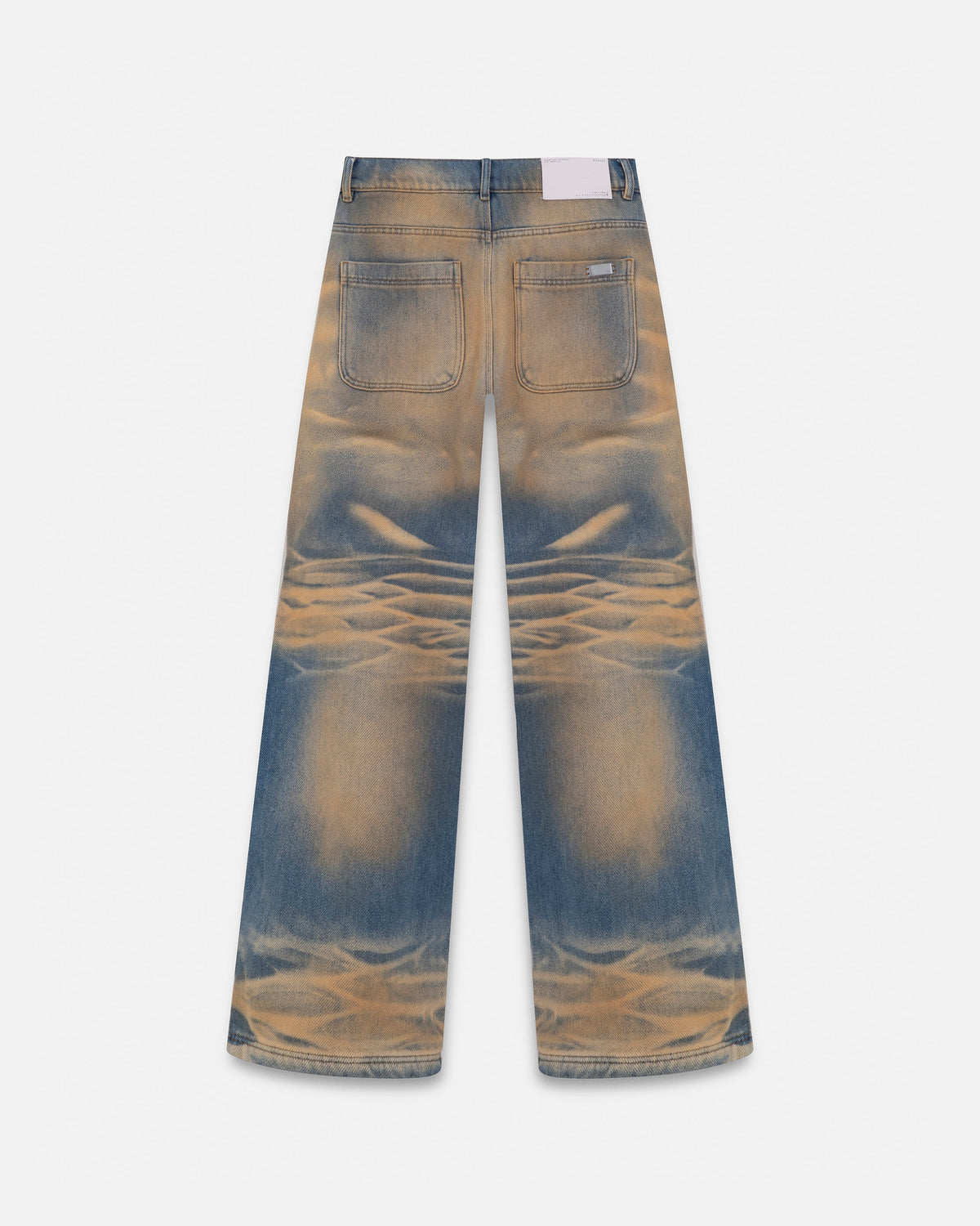Revelation Rhinestone UNDGLD Wide Jean Sand Blue