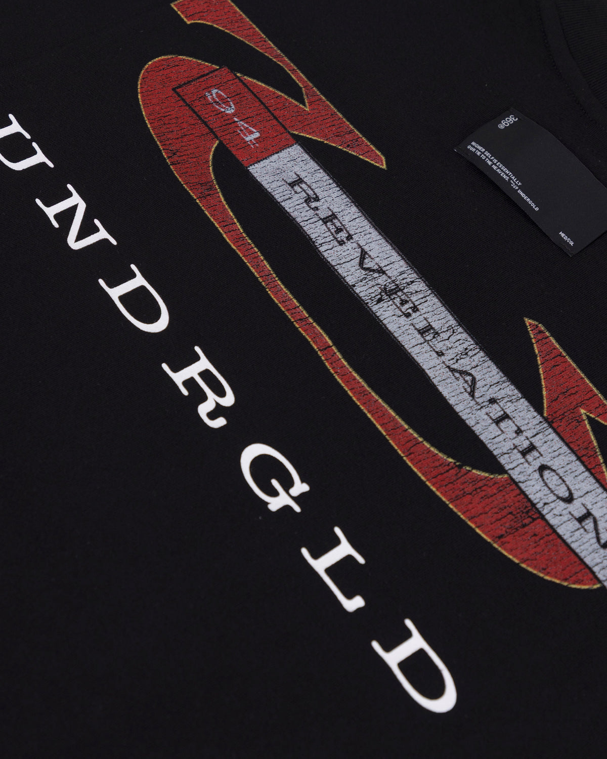 Revelation "U" Tshirt Black