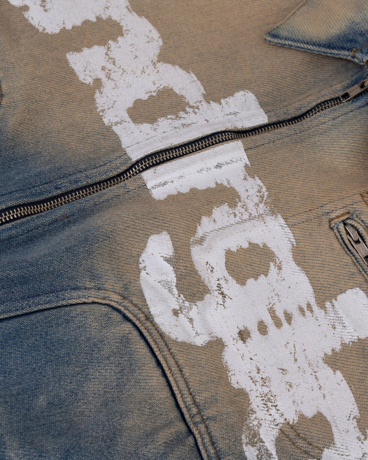 Revelation UNDRGLD Zip Up Jacket Sand Blue