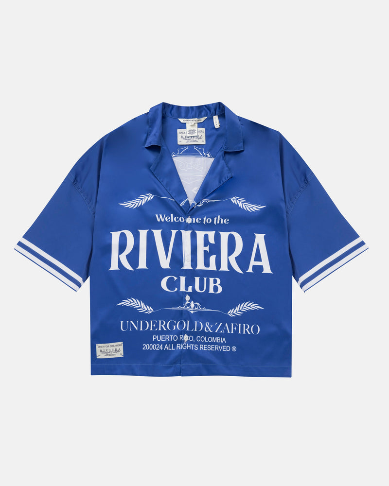 Riviera Club Short Sleeve Shirt Blue