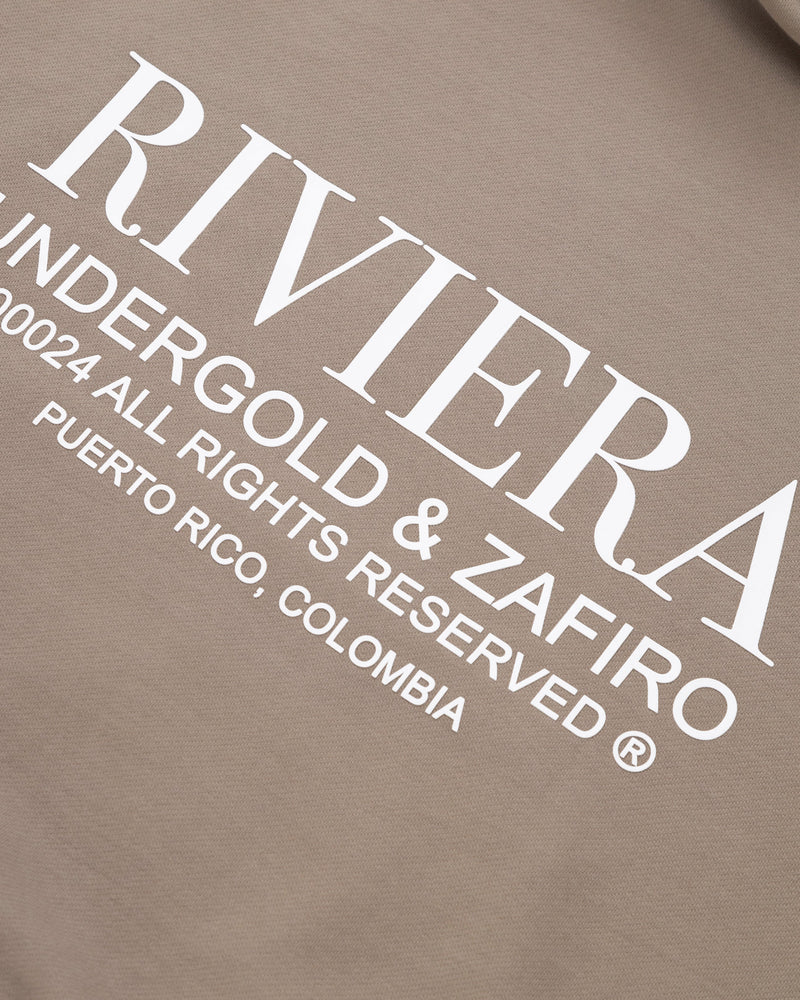 Riviera Fruit Angels Hoodie Brown