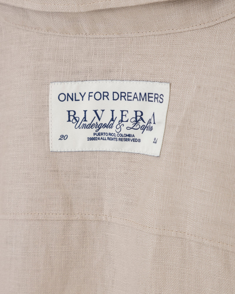 Riviera Linen Short Sleeve Shirt Linen