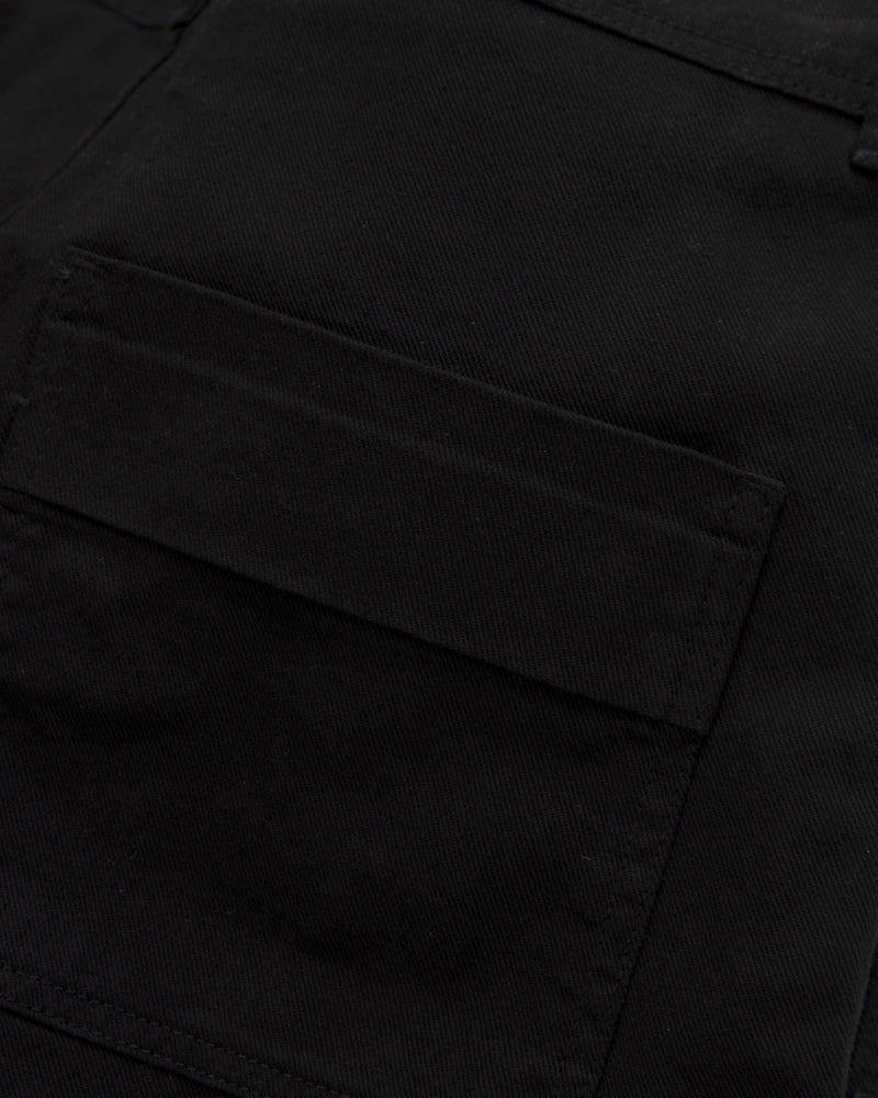 Riviera Wide Cargo Pants Black