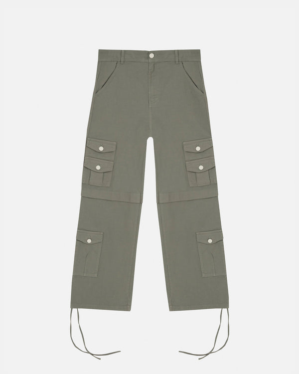 Riviera Wide Cargo Pants Green