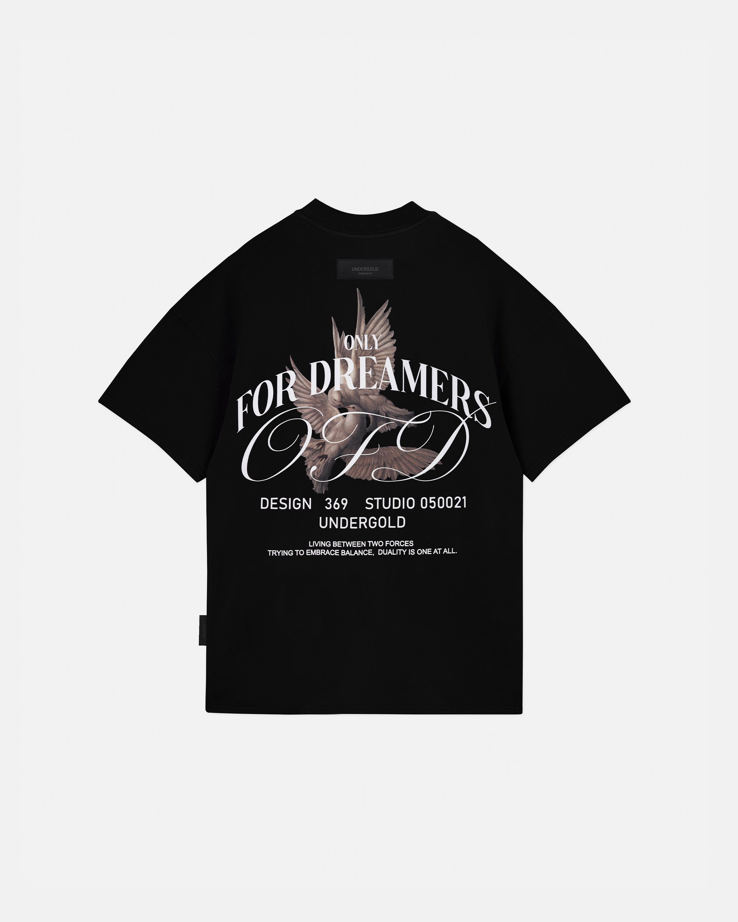 Sanctus Pigeons T-shirt Black