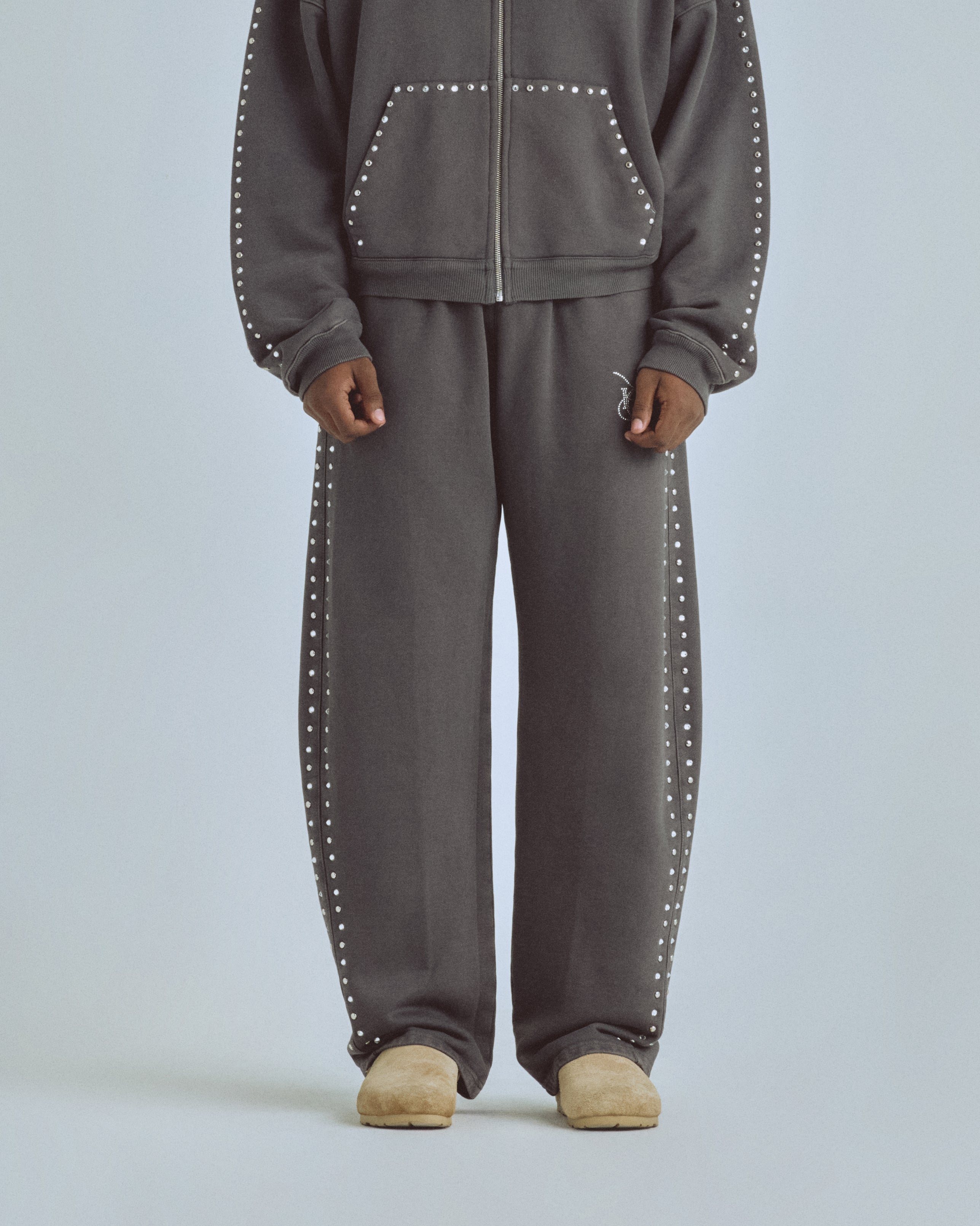 Santa Union Basic Barrel Straightpant Vintage Gray