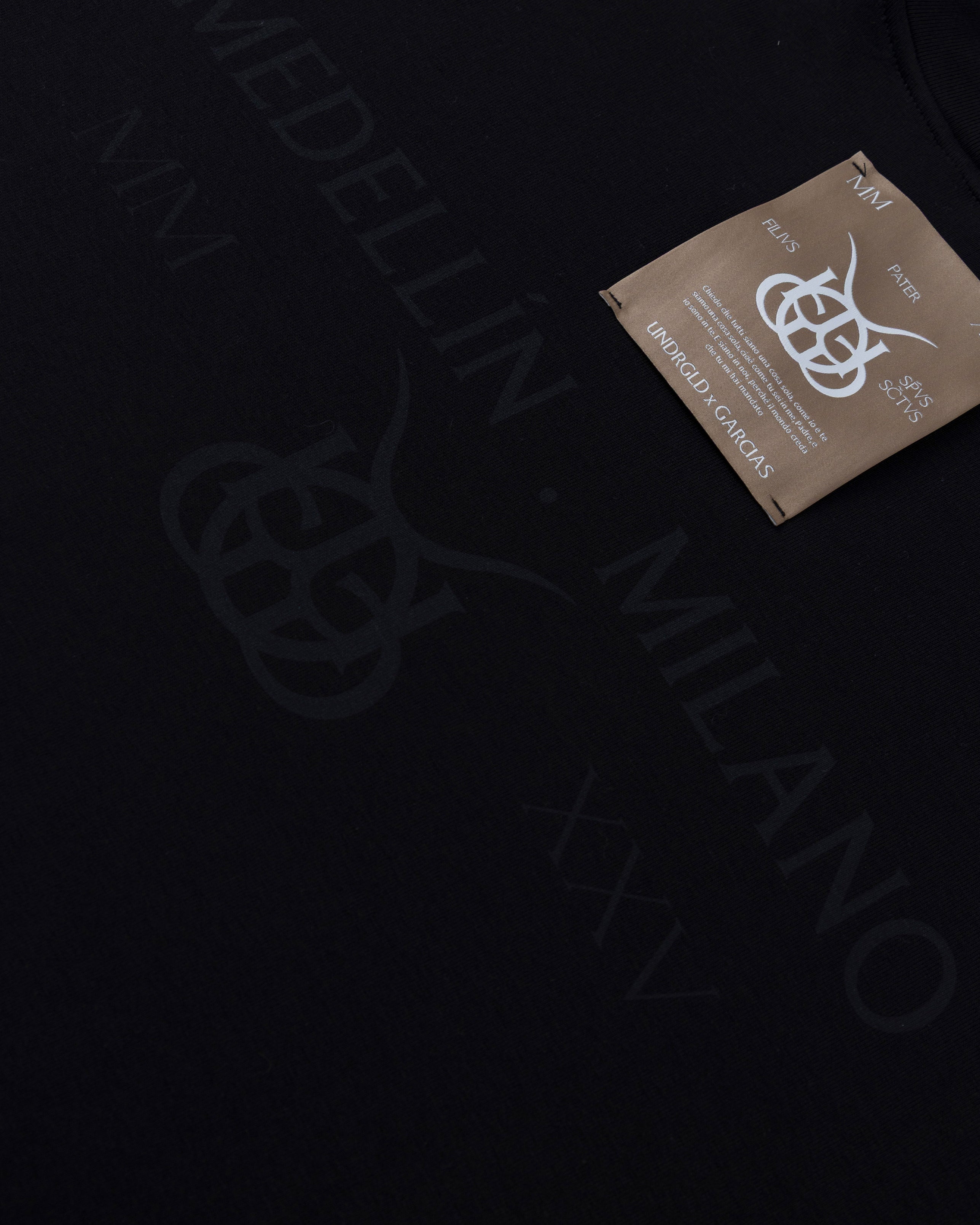 Santa Unión Basic Boxy Fit Tshirt Black