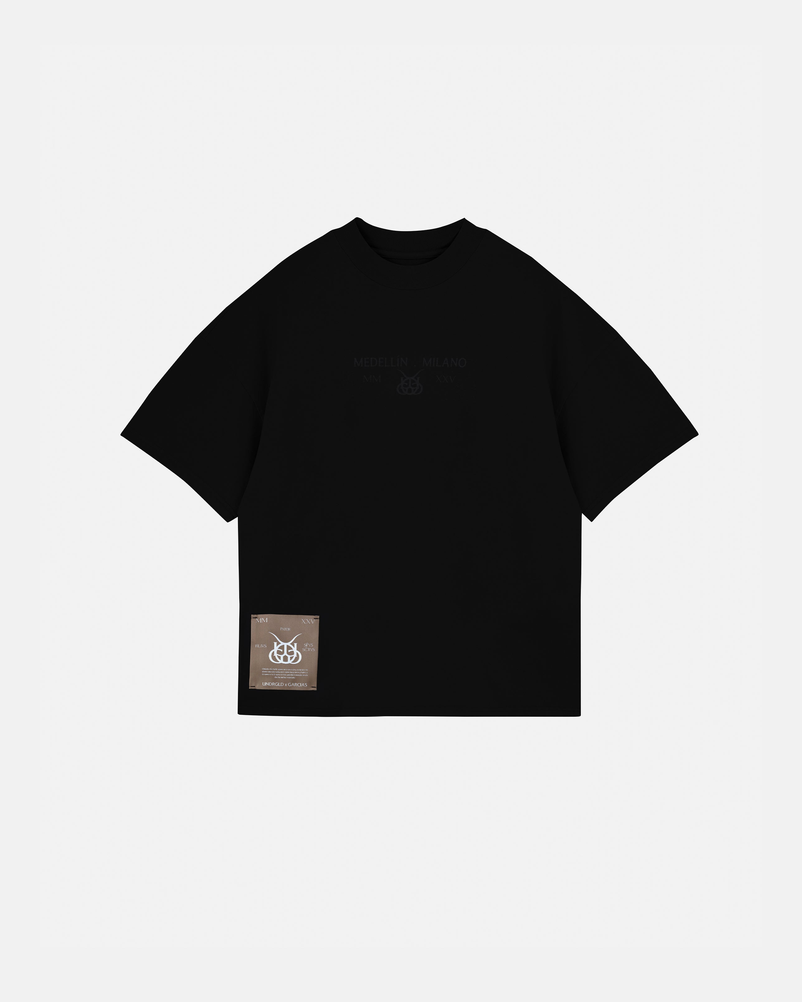 Santa Unión Basic Boxy Fit Tshirt Black