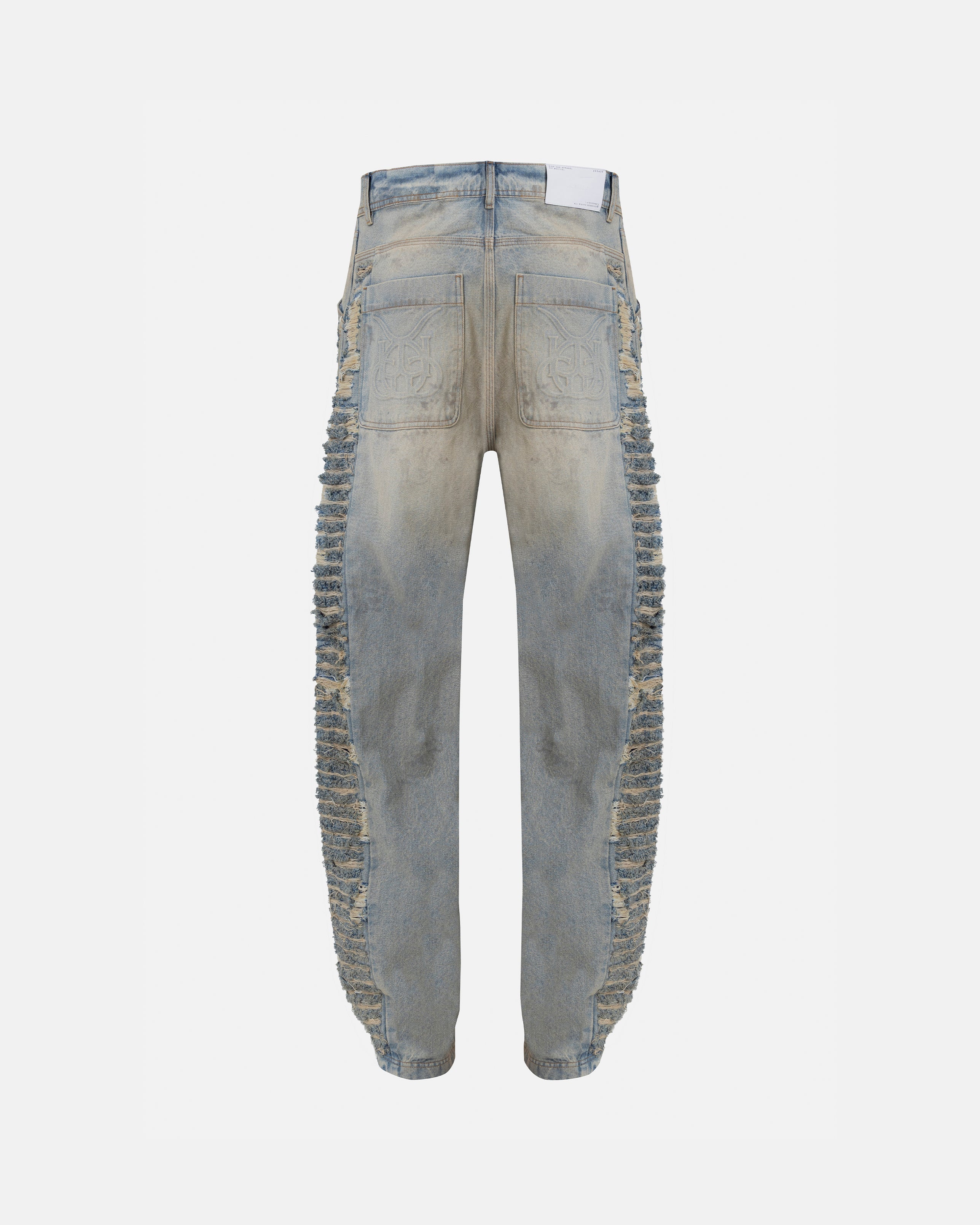 Santa Union Medellín Milano Ripped Wide Jean Dirty Blue