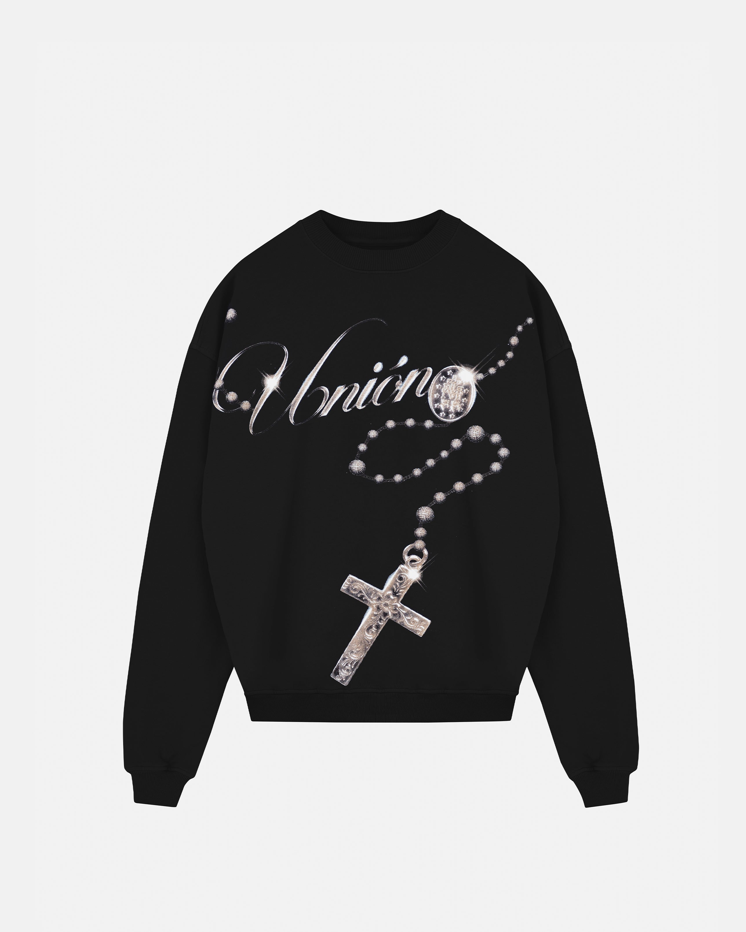 Santa Unión Our Tie To The Heavens Crewneck Black
