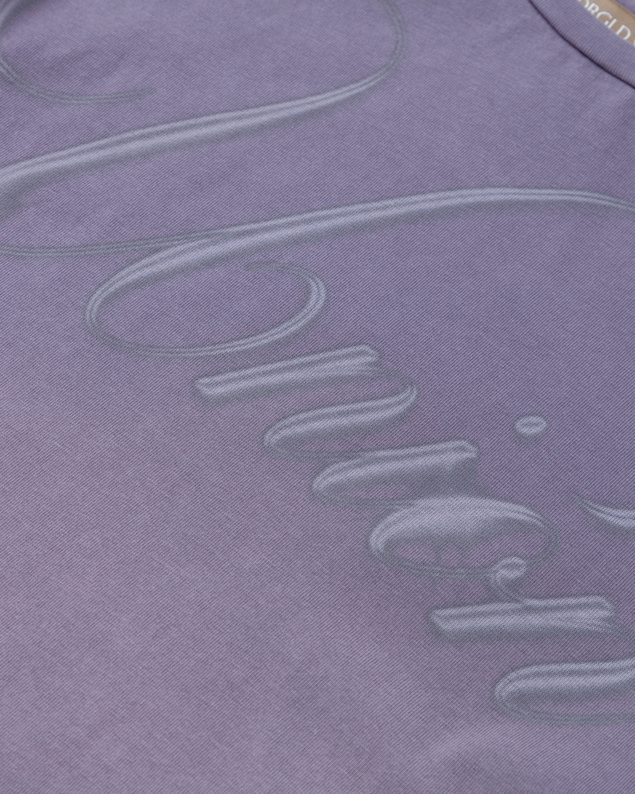 Santa Unión "Unión" Baby Tee Purple